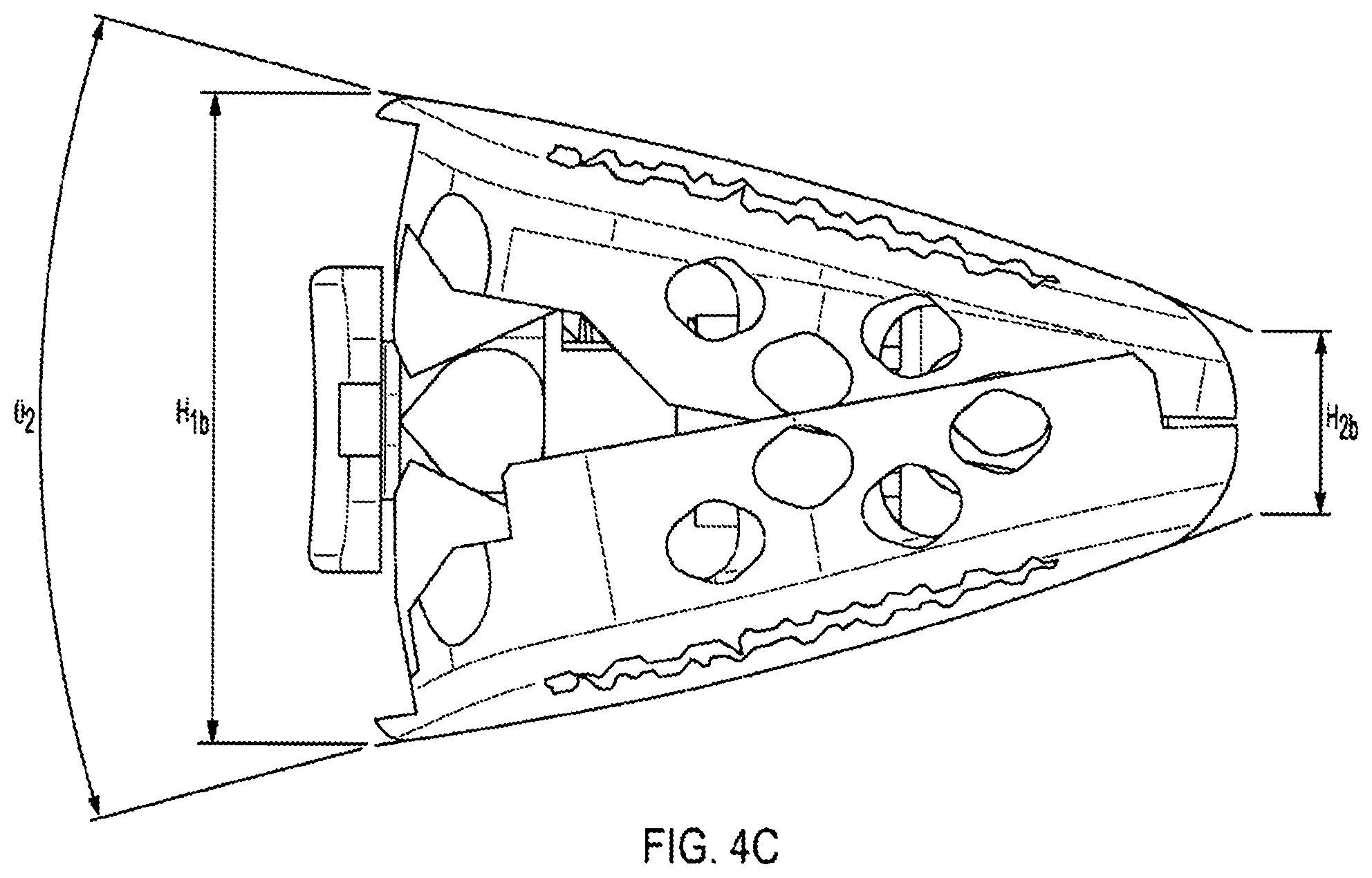 Patent US12318308 Figure 15 – Dual expandable inter-body device