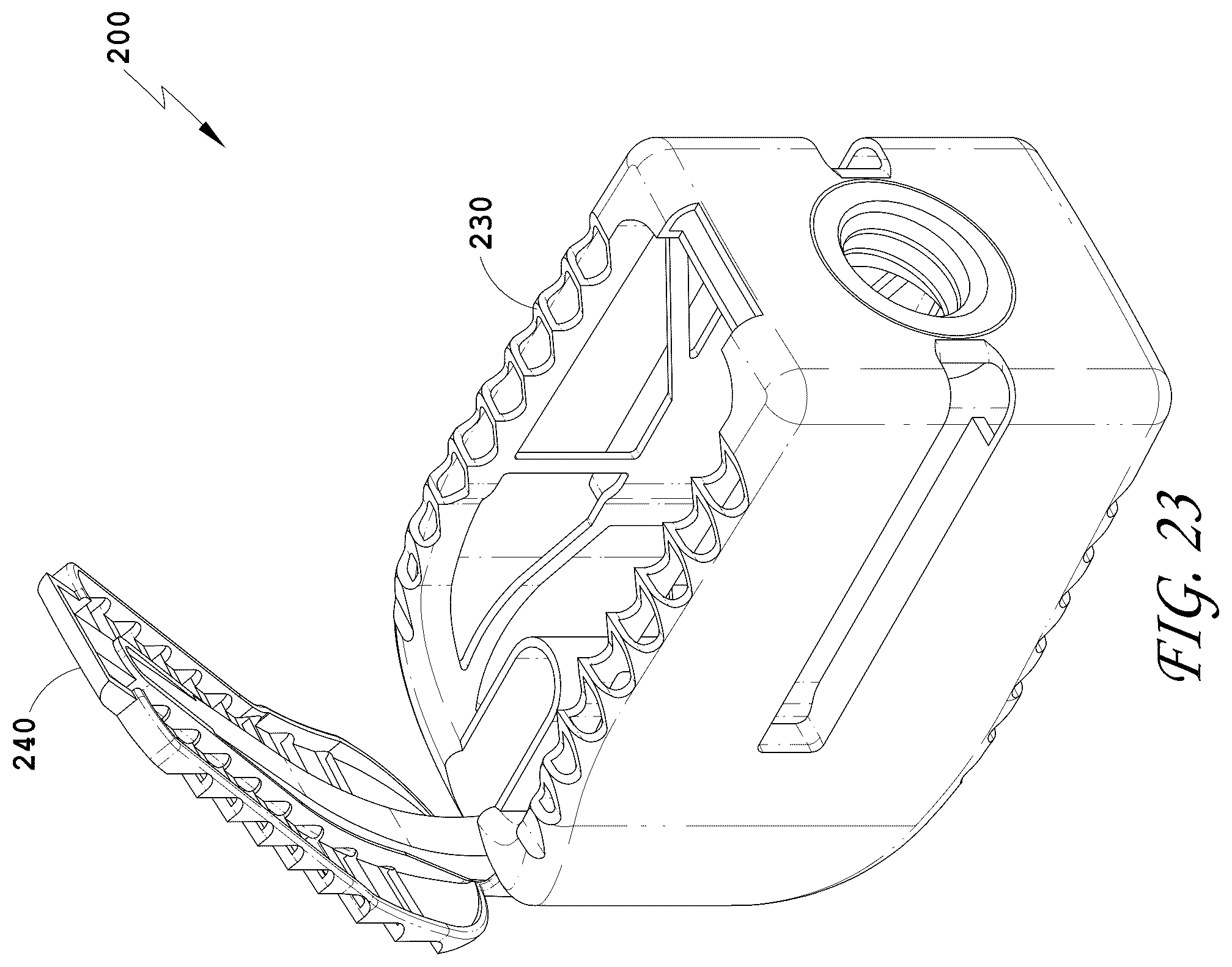 Patent US12318311 Figure 19 – Spinal implant device