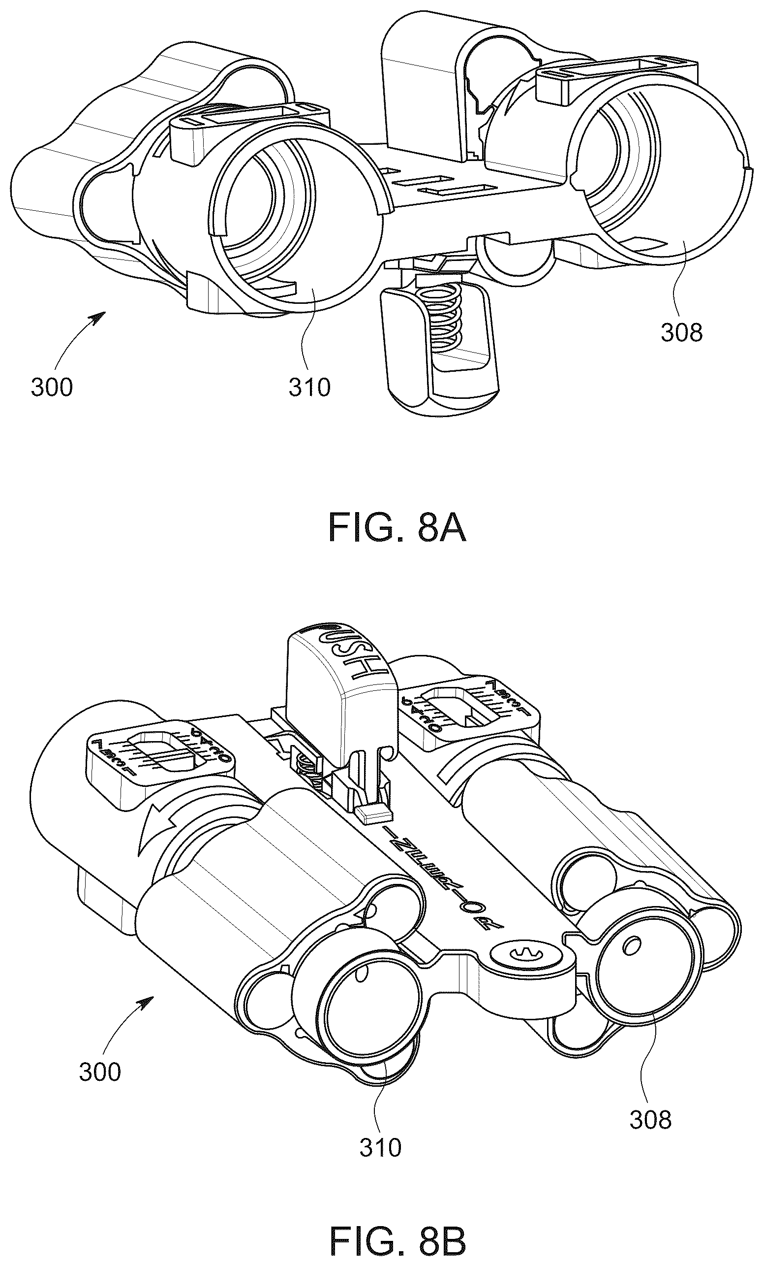Patent US12318312 Figure 7 – Surgical instrument for operating spinal implant system with dual axis adjustability and method of operating same