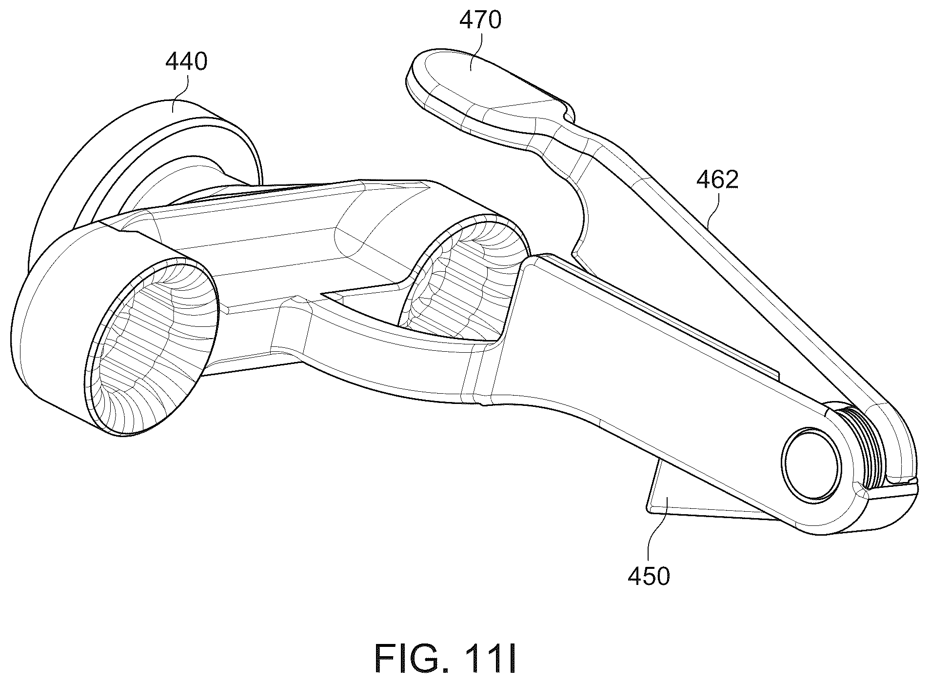 Patent US12318312 Figure 19 – Surgical instrument for operating spinal implant system with dual axis adjustability and method of operating same