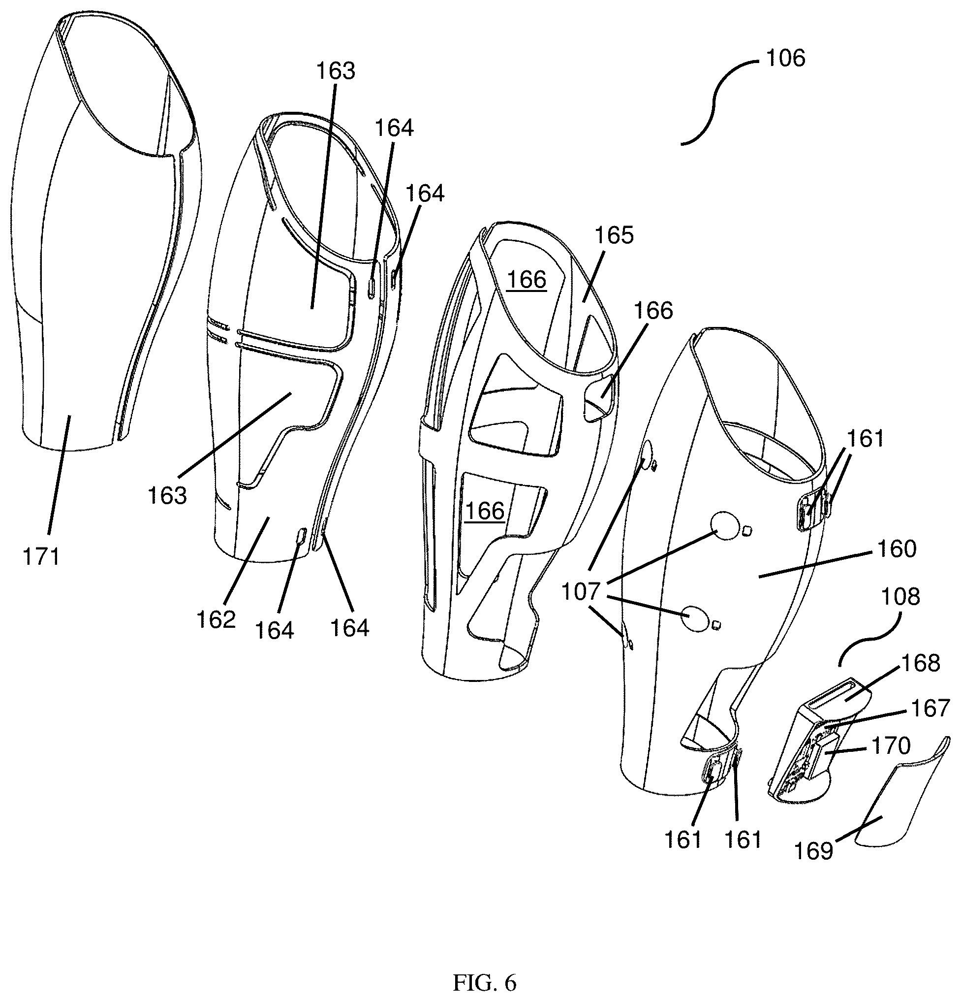 Patent US12318314 Figure 6 – System and methods for residual limbs of amputees
