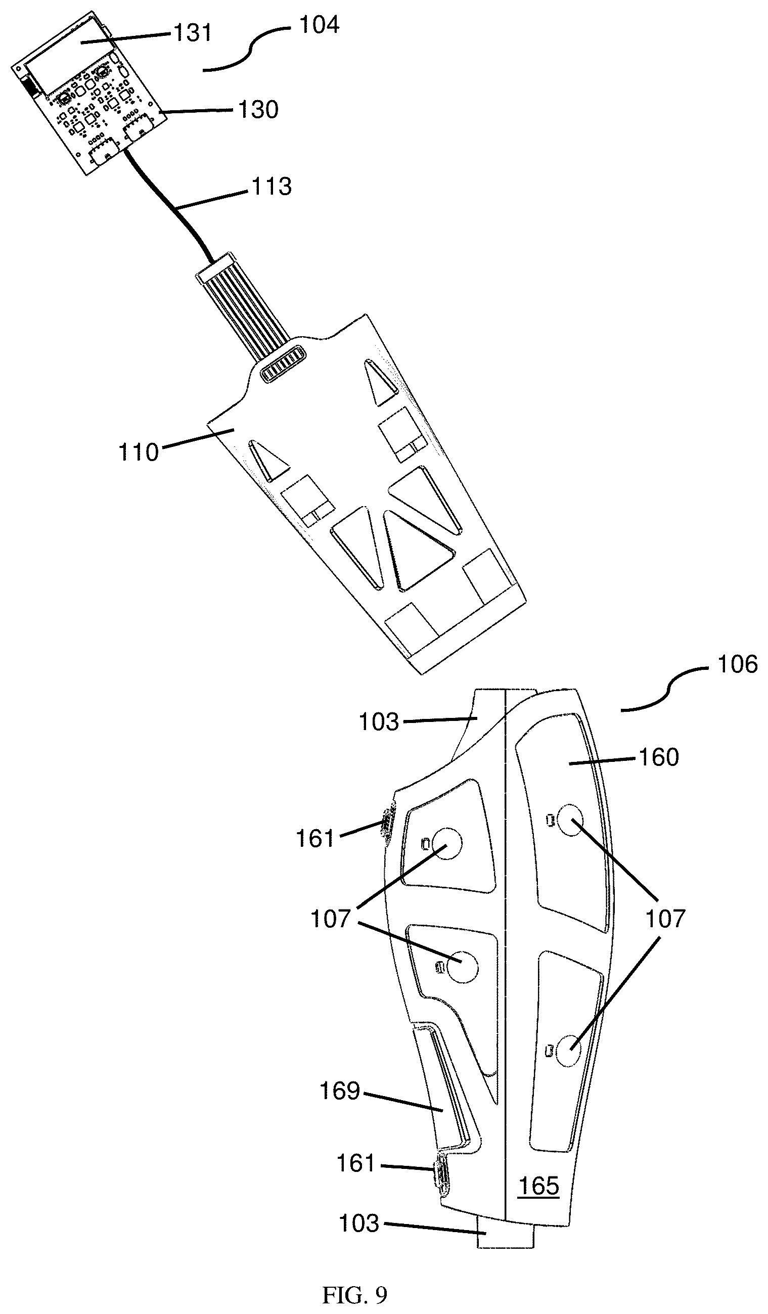 Patent US12318314 Figure 9 – System and methods for residual limbs of amputees