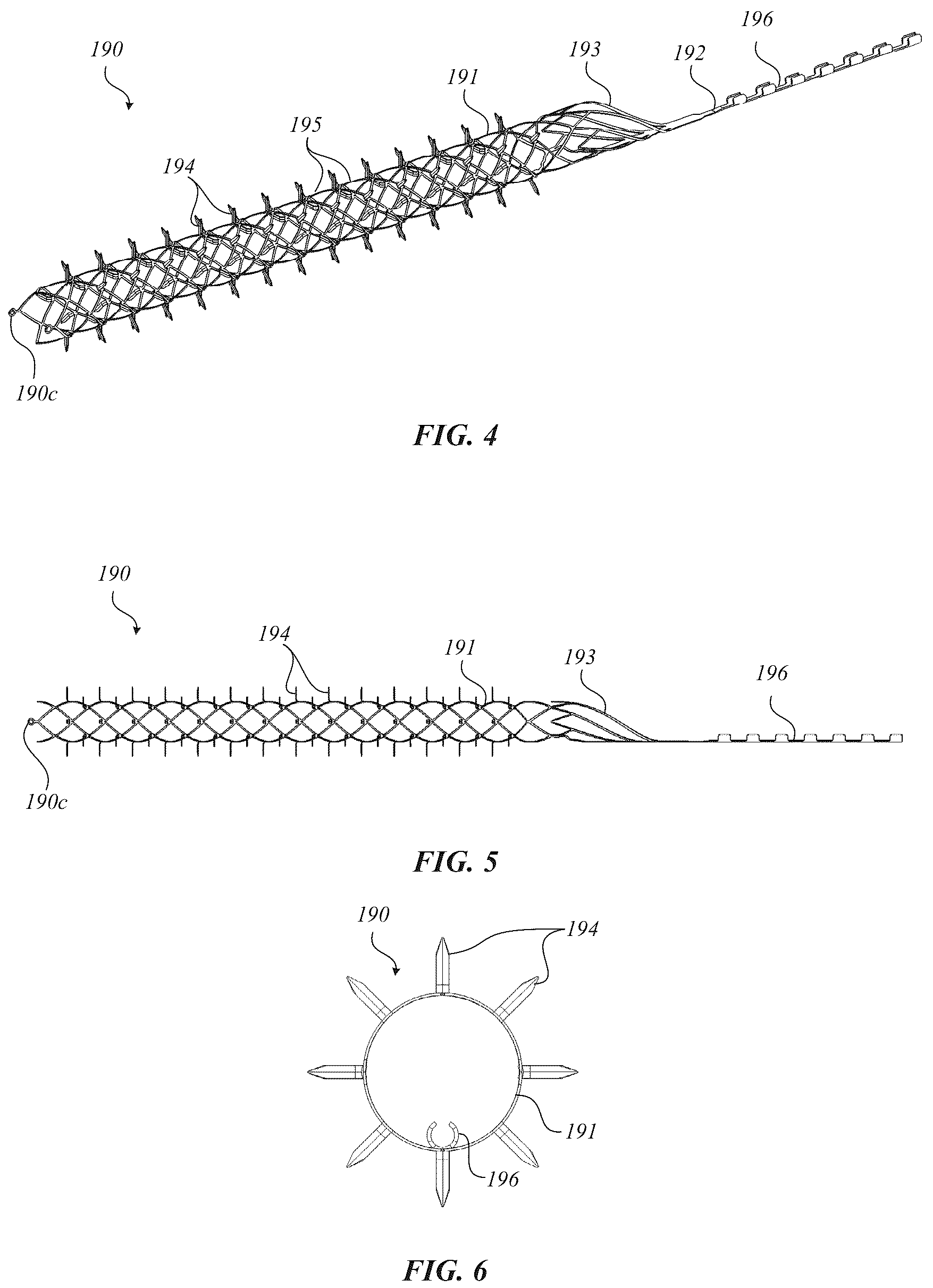 Patent US12318318 Figure 4 – Delivery systems for stents having protruding features