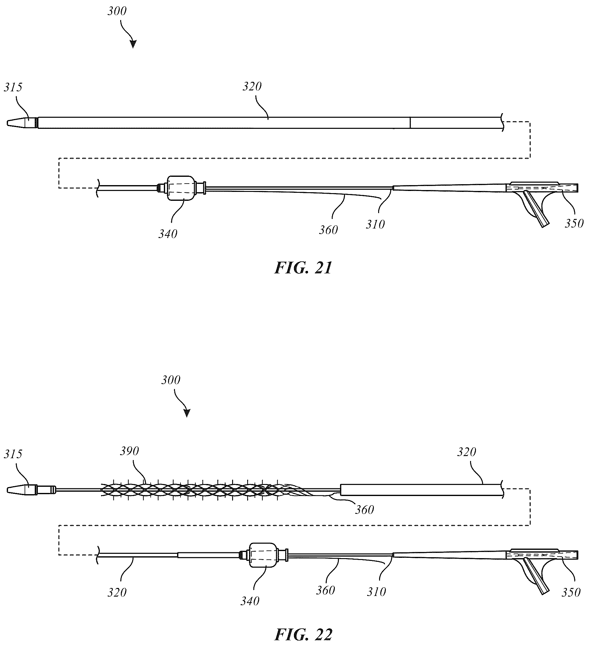 Patent US12318318 Figure 11 – Delivery systems for stents having protruding features