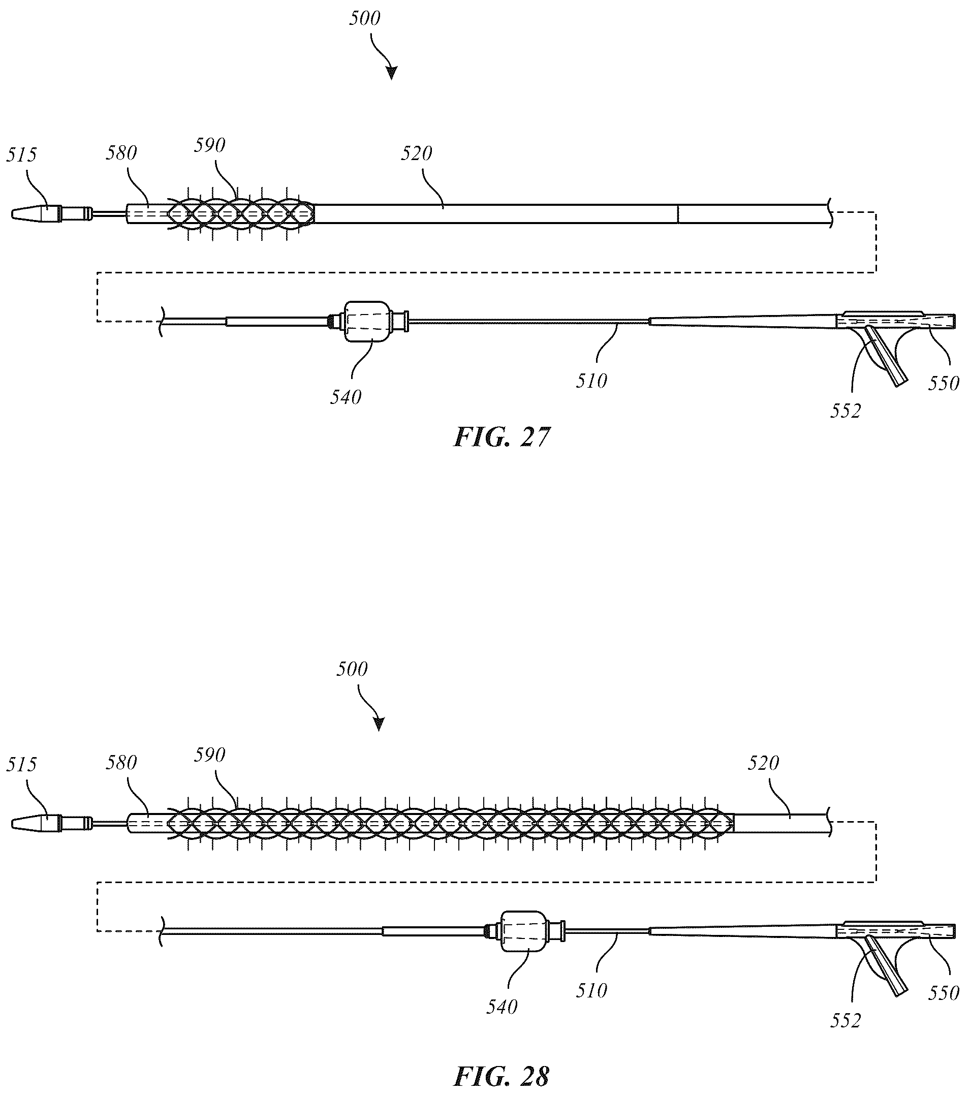 Patent US12318318 Figure 14 – Delivery systems for stents having protruding features