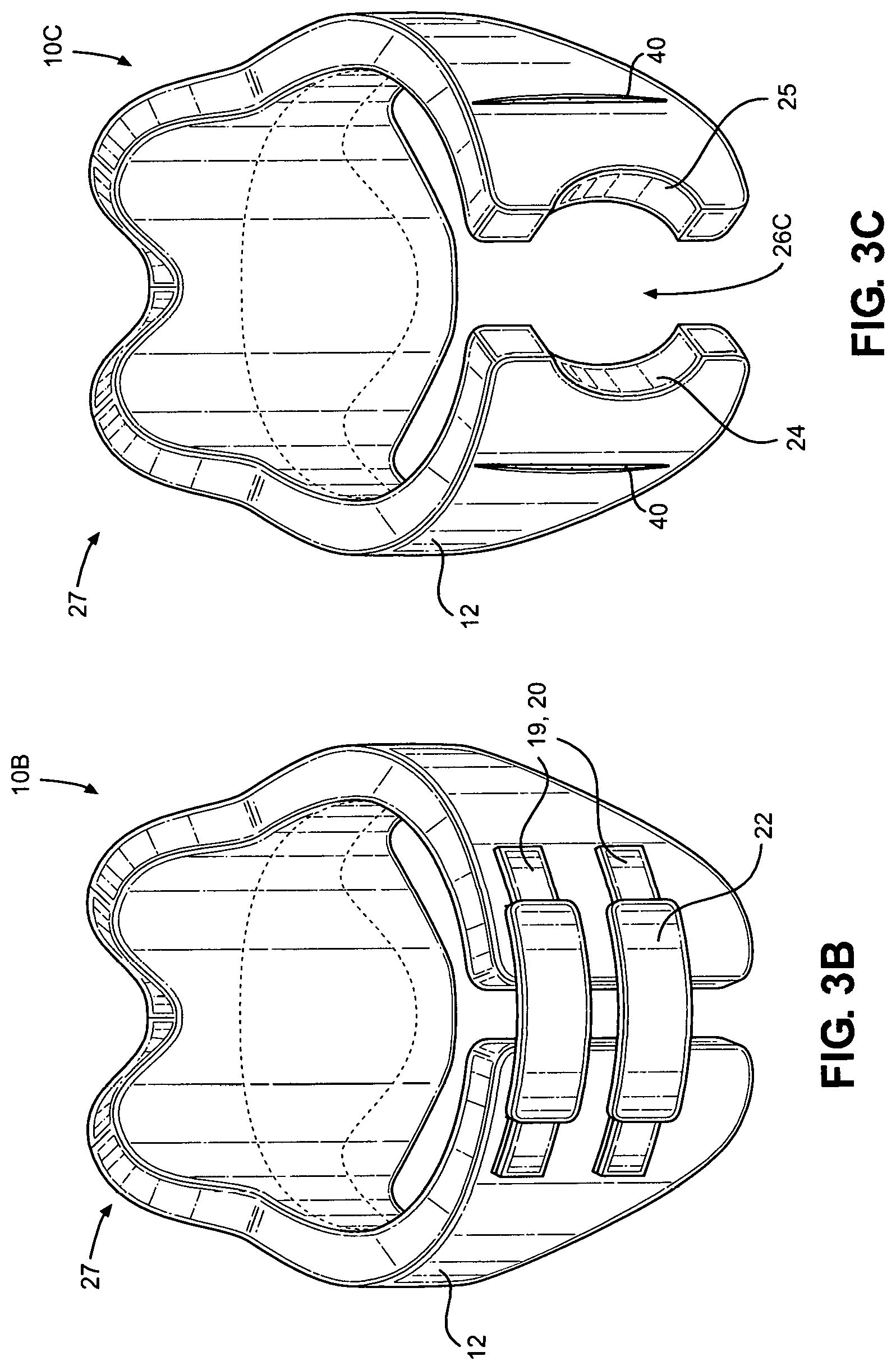 Patent US12318321 Figure 3 – Semi rigid cervical collar