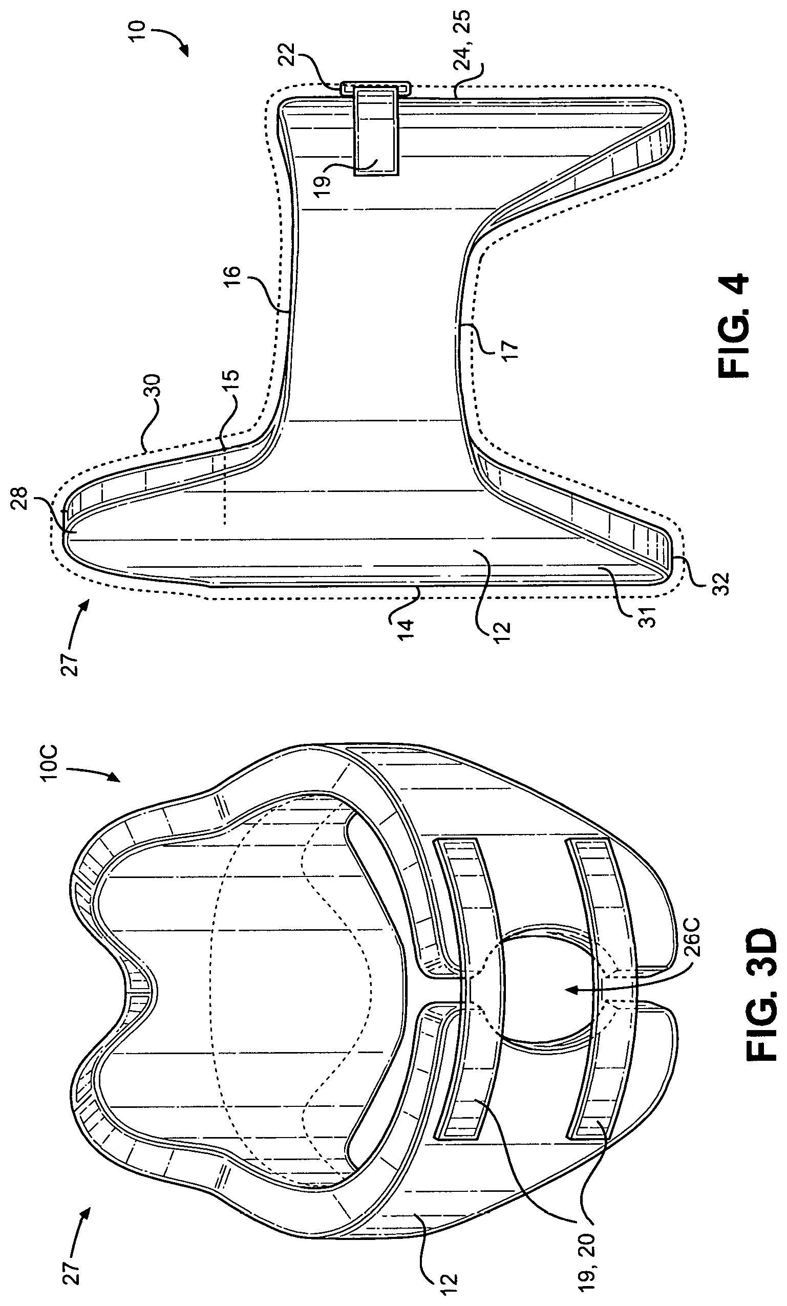 Patent US12318321 Figure 4 – Semi rigid cervical collar
