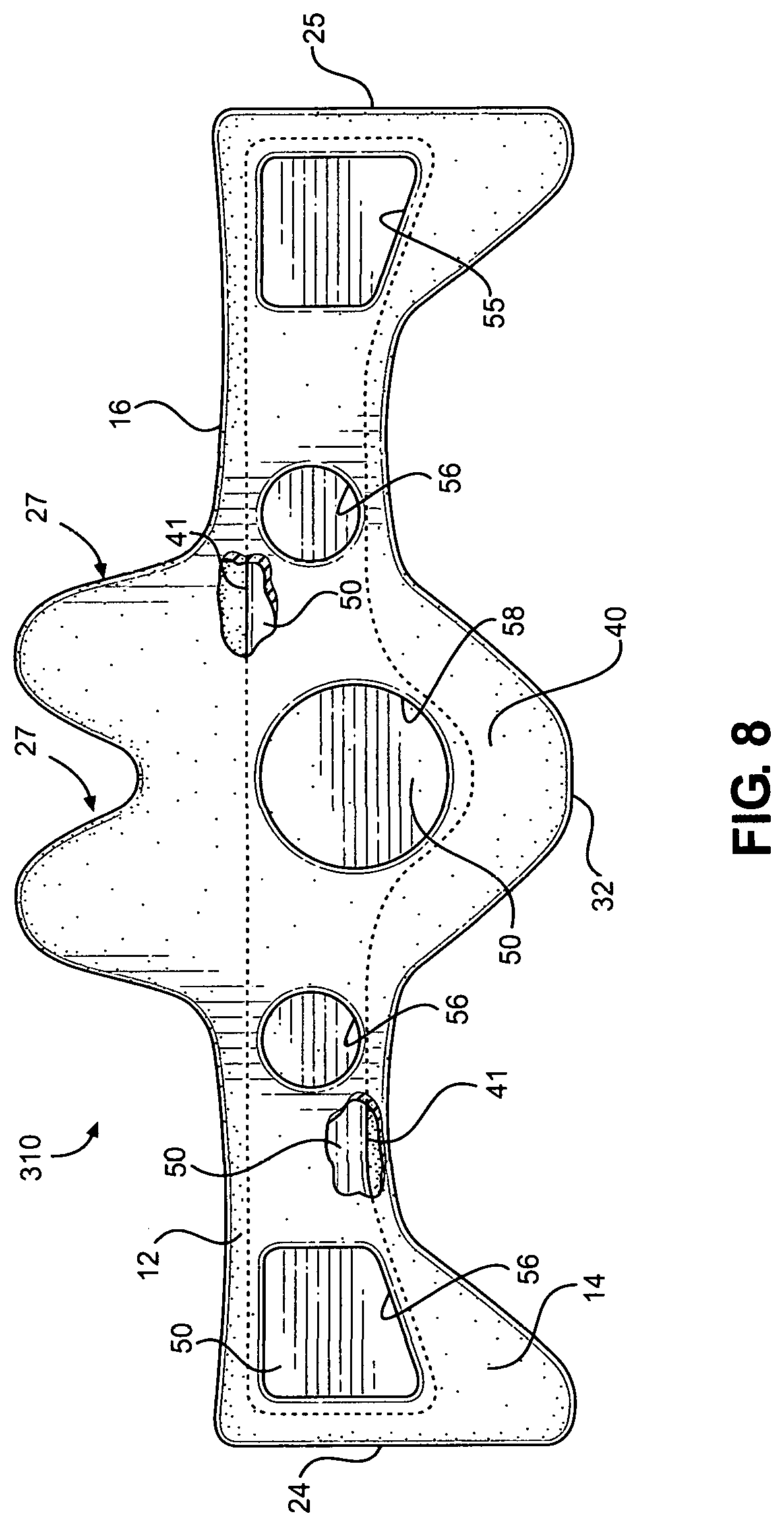 Patent US12318321 Figure 7 – Semi rigid cervical collar
