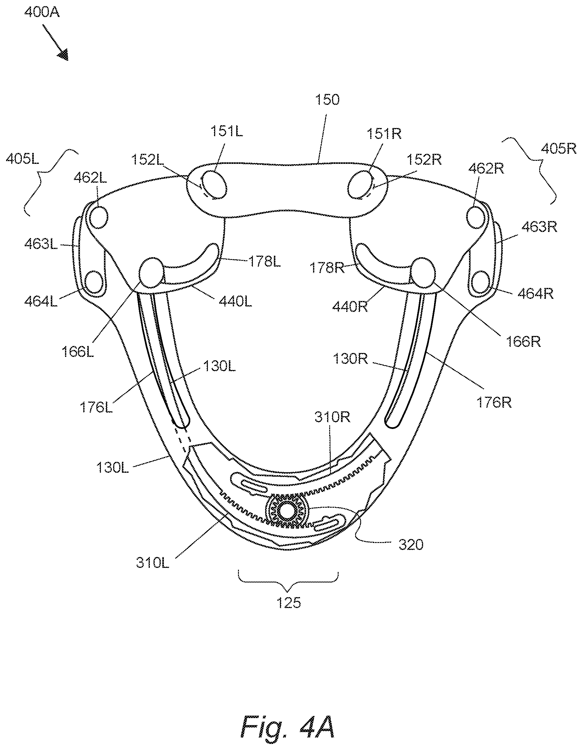 Patent US12318322 Figure 5 – Orthopedic neck brace with sliding pivot chin support