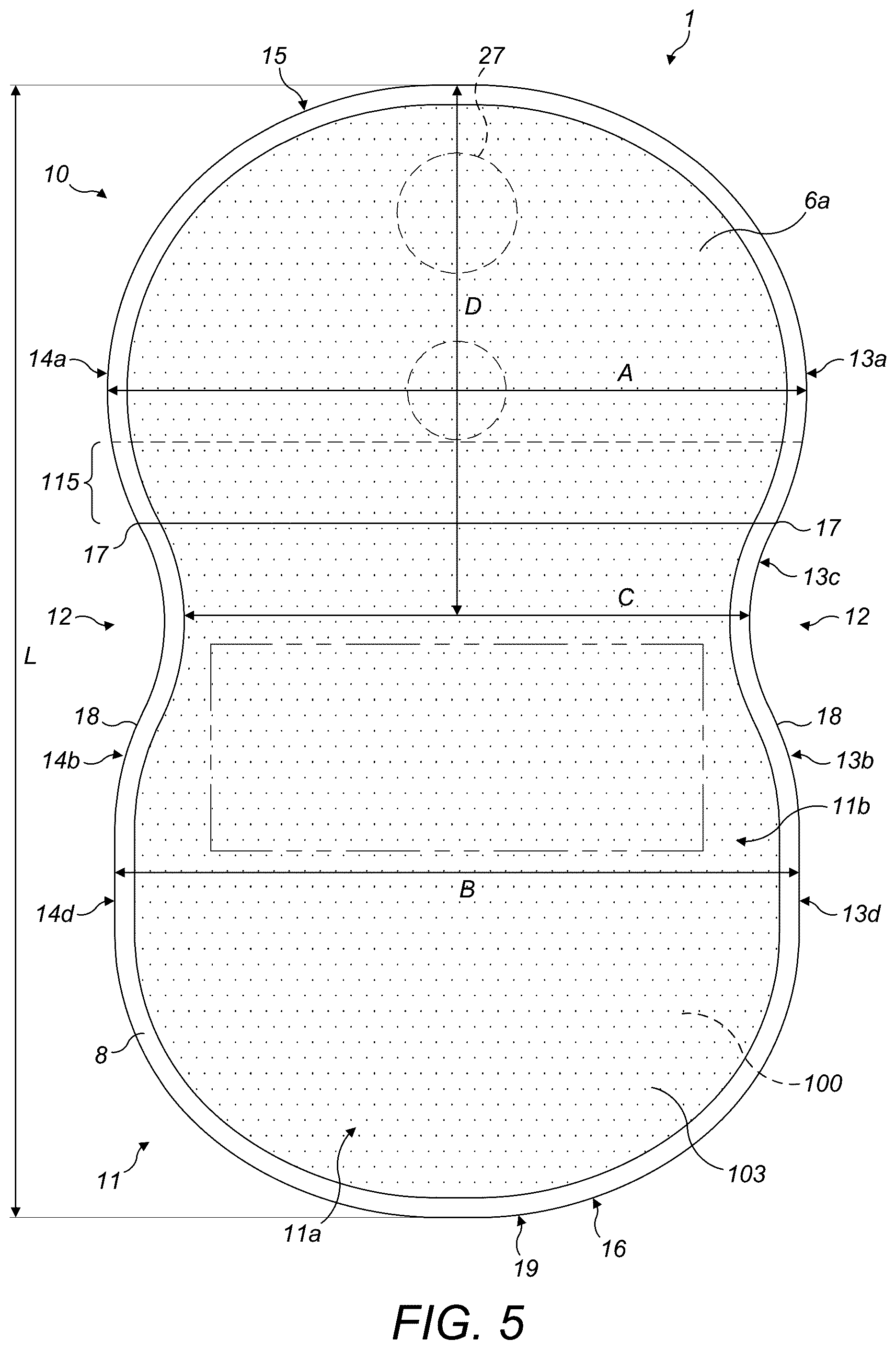 Patent US12318324 Figure 5 – Ostomy appliance
