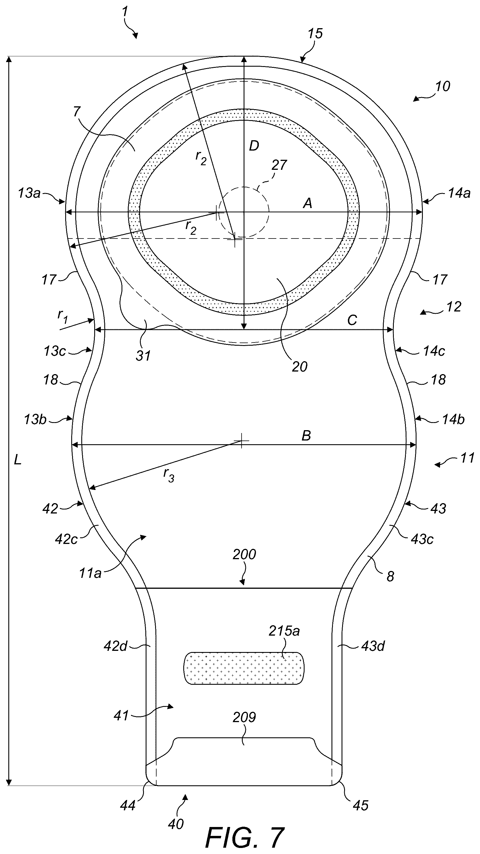 Patent US12318324 Figure 7 – Ostomy appliance