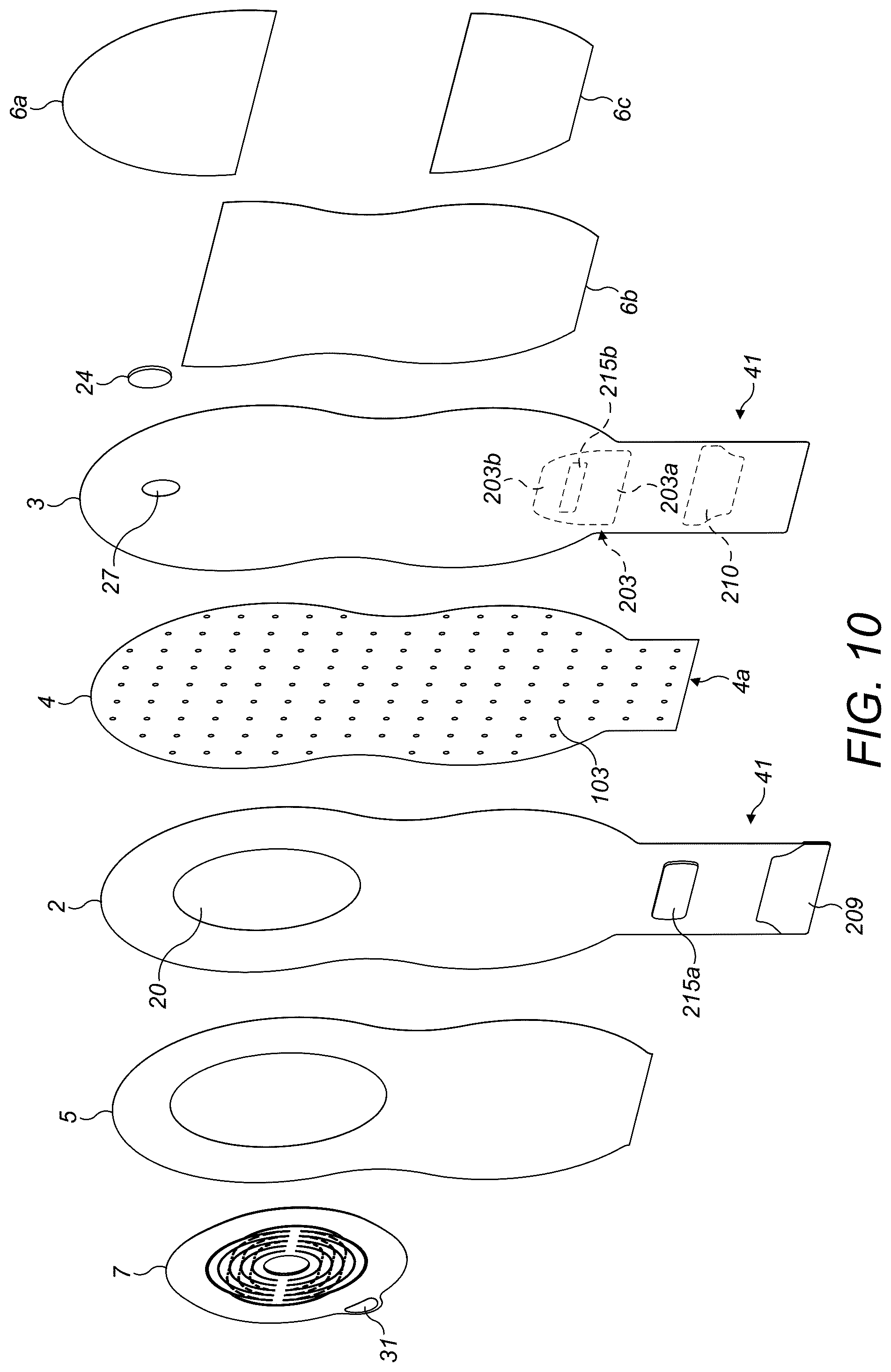Patent US12318324 Figure 10 – Ostomy appliance