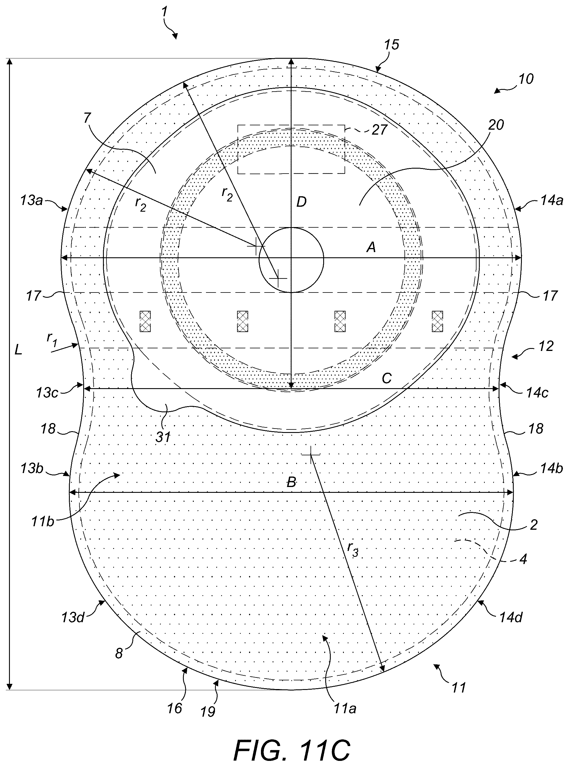 Patent US12318324 Figure 13 – Ostomy appliance