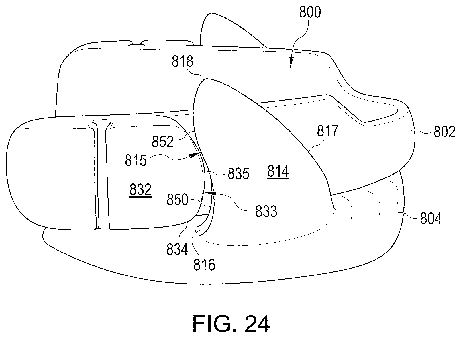 Patent US12318325 Figure 15 – Maxillary and mandibular devices that prevent disengagement therebetween, controller station, and methods of treating and/or diagnosing medical disorders