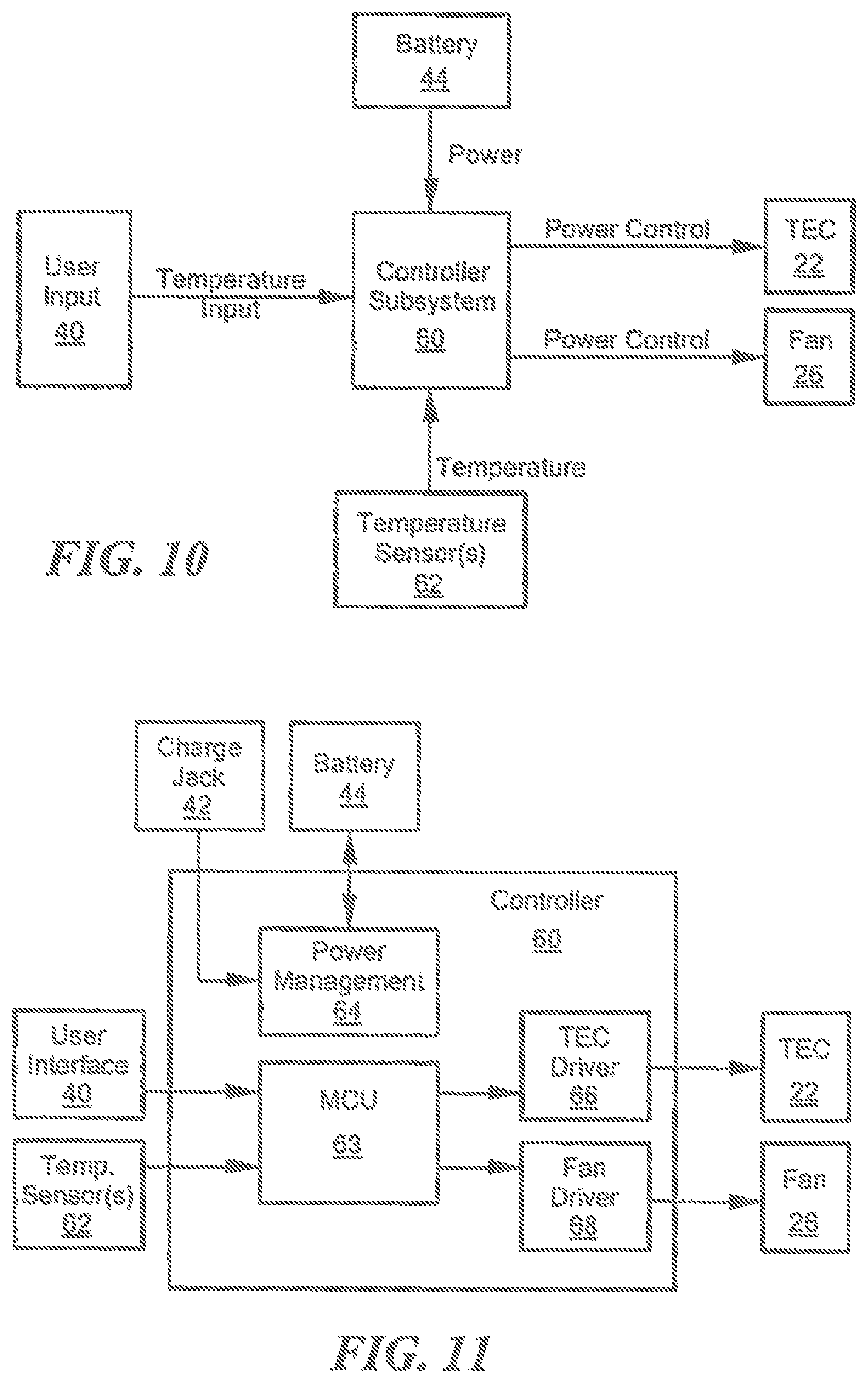 Patent US12318326 Figure 9 – Cooling system and method for a prosthetic socket