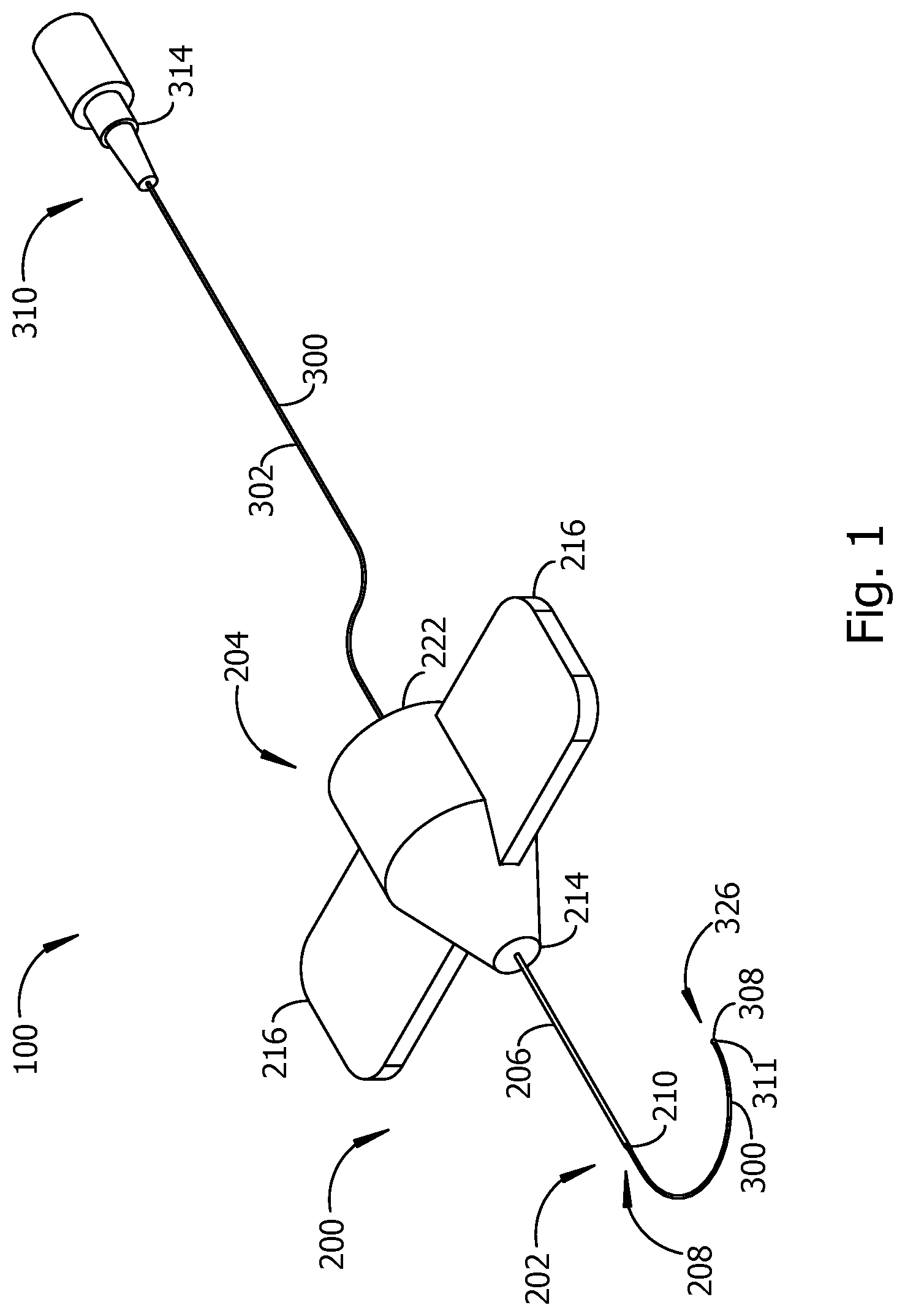 Patent US12318329 Figure 1 – Opthalmic microsurgical instrument