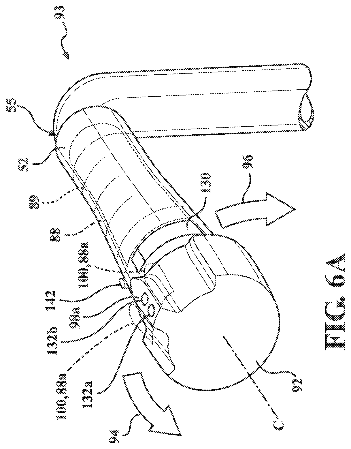 Patent US12318332 Figure 8 – Patient transport apparatus with controlled auxiliary wheel speed