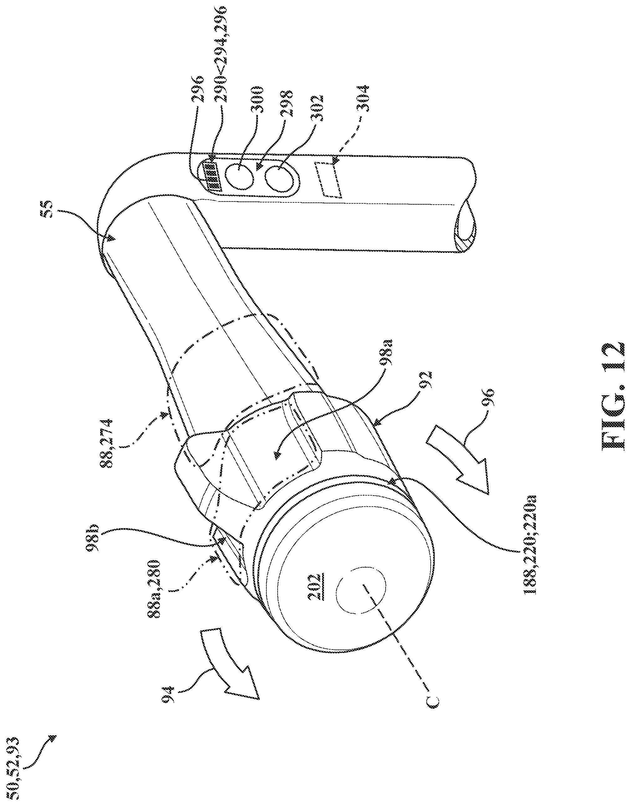 Patent US12318332 Figure 16 – Patient transport apparatus with controlled auxiliary wheel speed