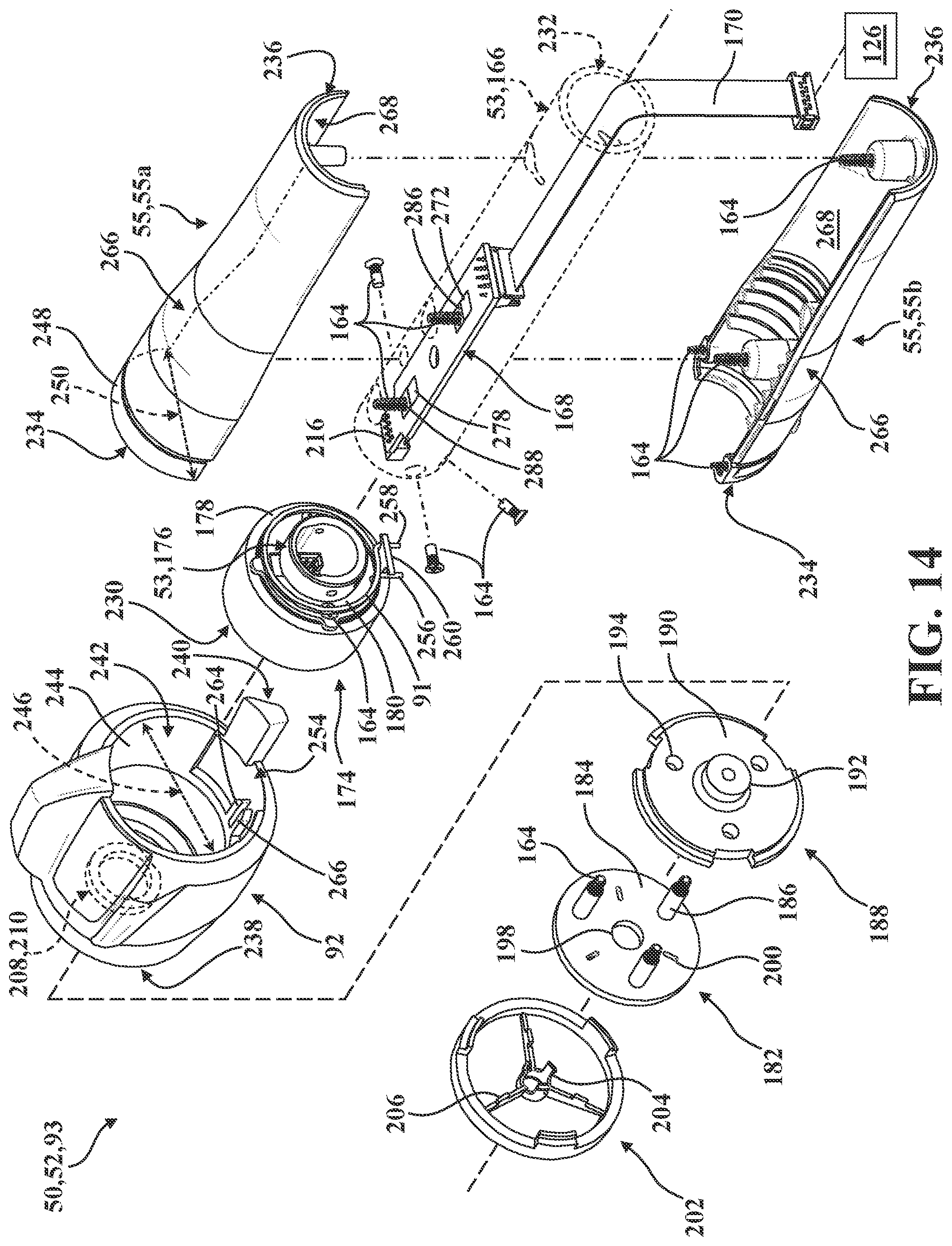 Patent US12318332 Figure 18 – Patient transport apparatus with controlled auxiliary wheel speed