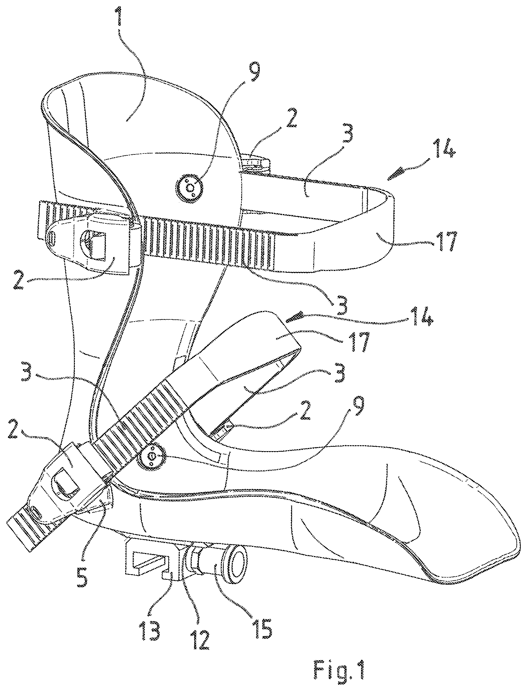 Patent US12318335 Figure 1 – Extension foot sleeve