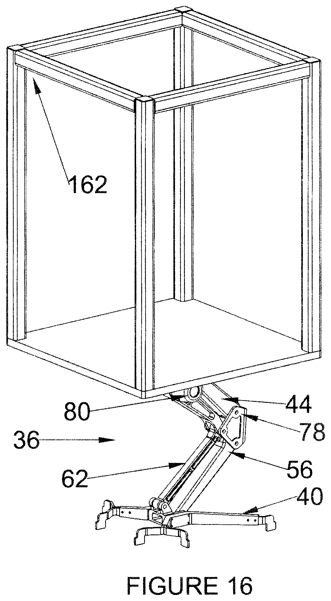 Patent US12318336 Figure 15 – Wheelchair lift and methods of making and using the same