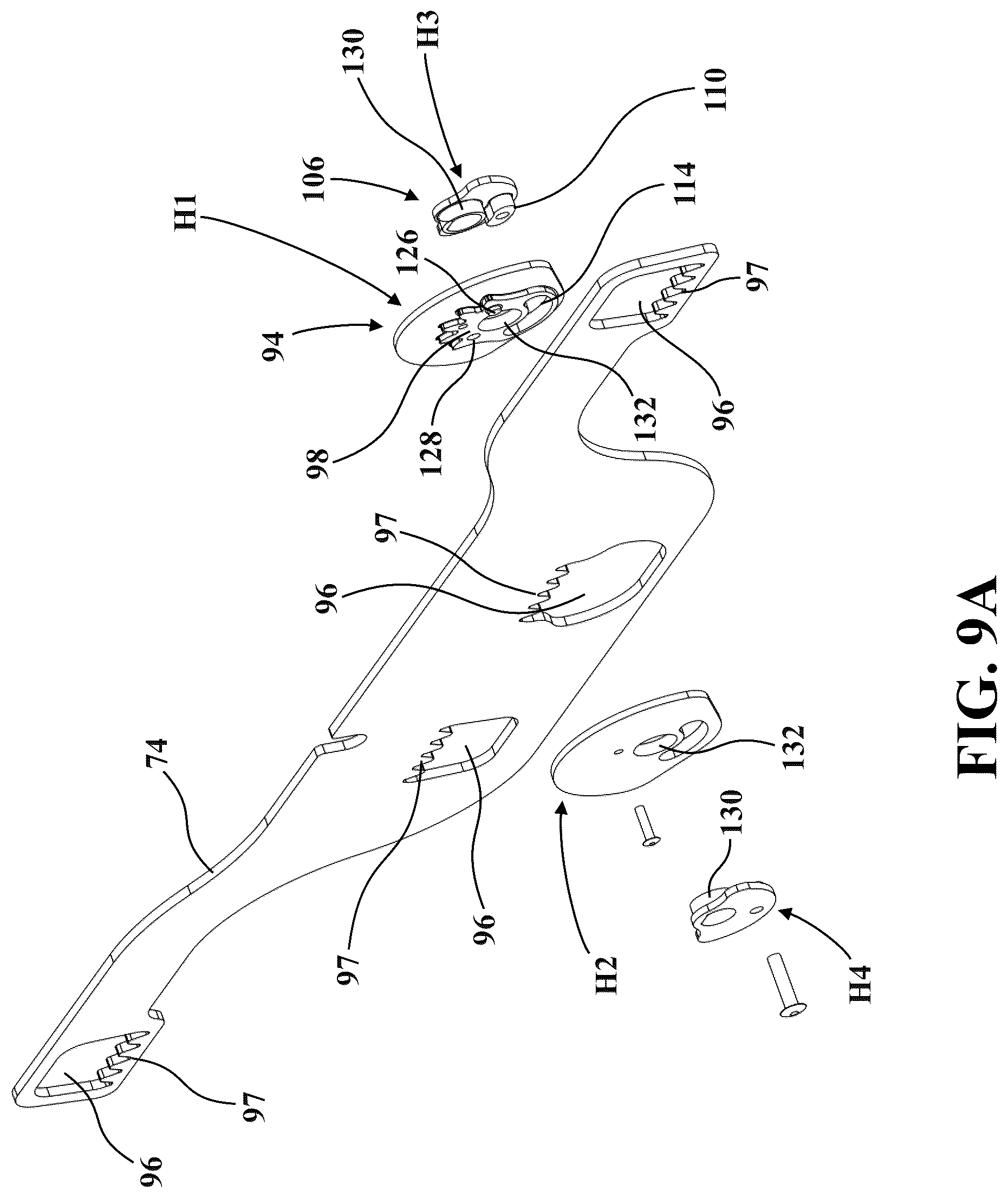 Patent US12318337 Figure 12 – Patient transport apparatus with electro-mechanical braking system