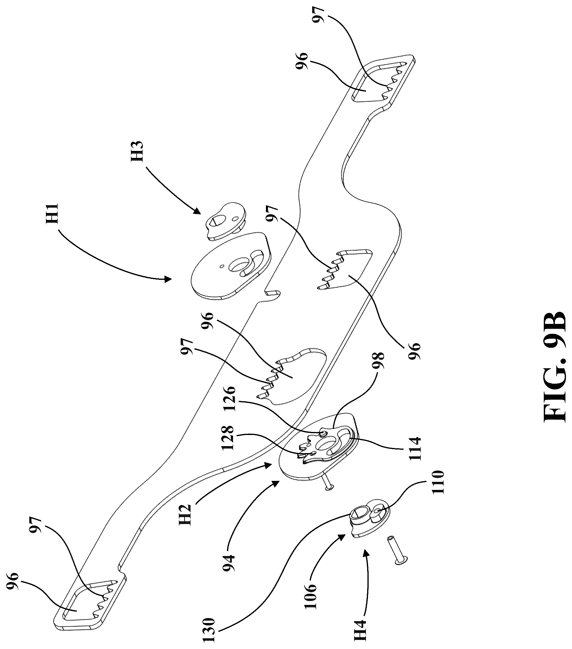 Patent US12318337 Figure 13 – Patient transport apparatus with electro-mechanical braking system