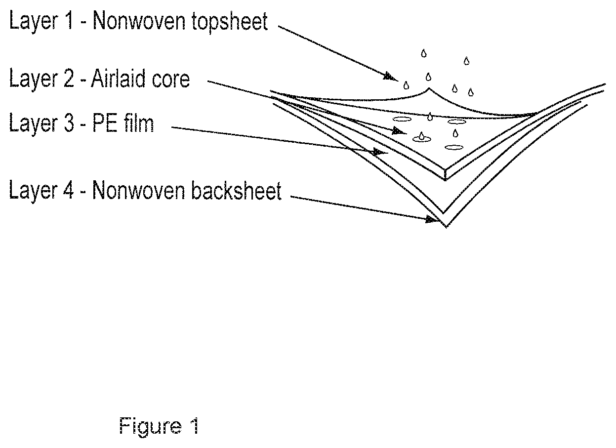 Patent US12318338 — Disposable absorbent lift device — Figure 1