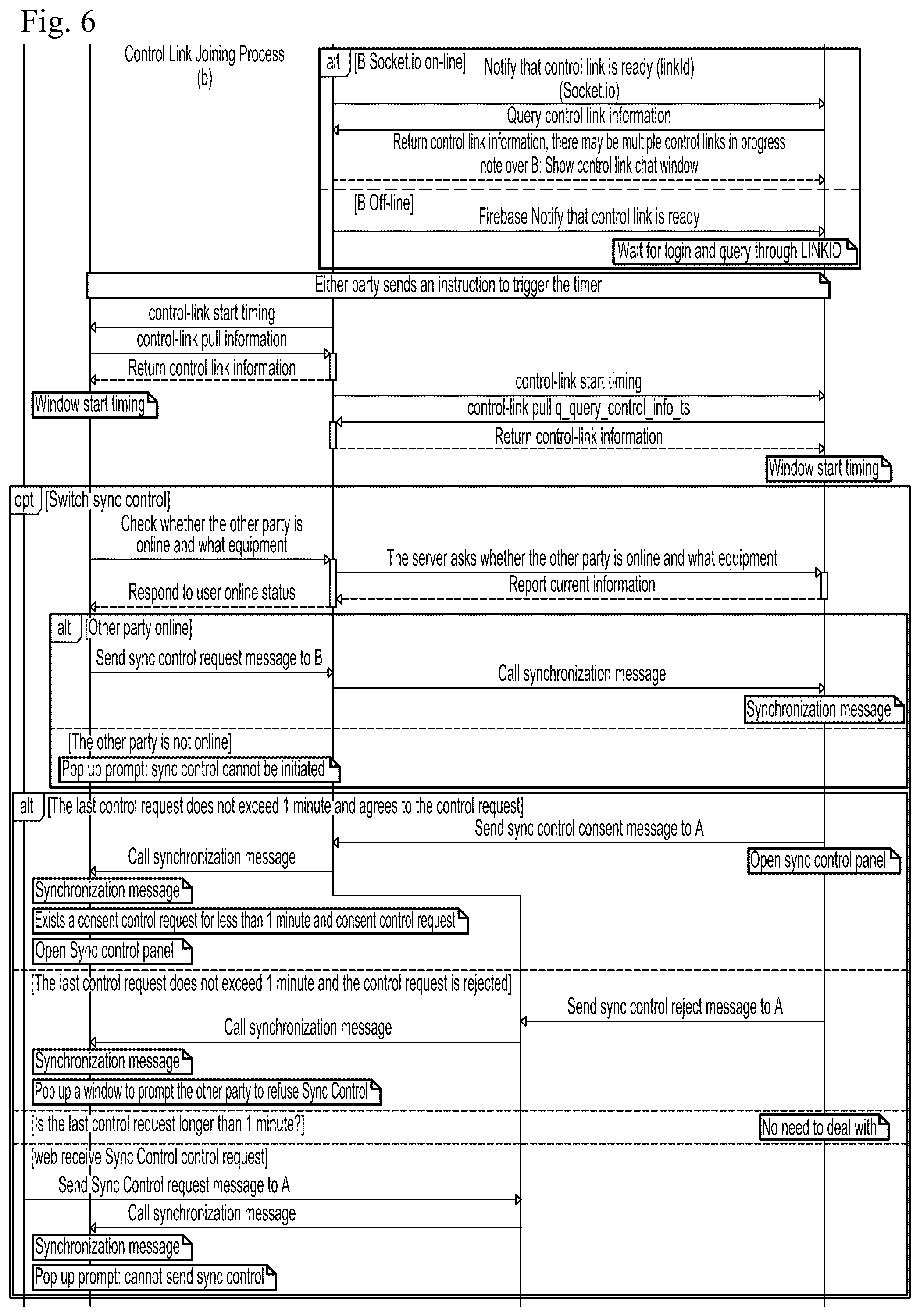 Patent US12318340 Figure 6 – Control link for adult toy operation and method for using the same