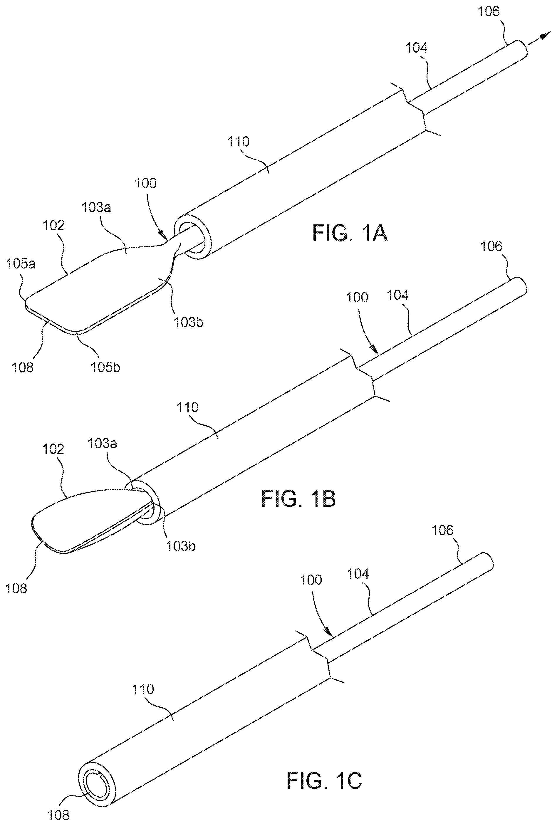 Patent US12318343 Figure 1 – Retina massage and smoothing device