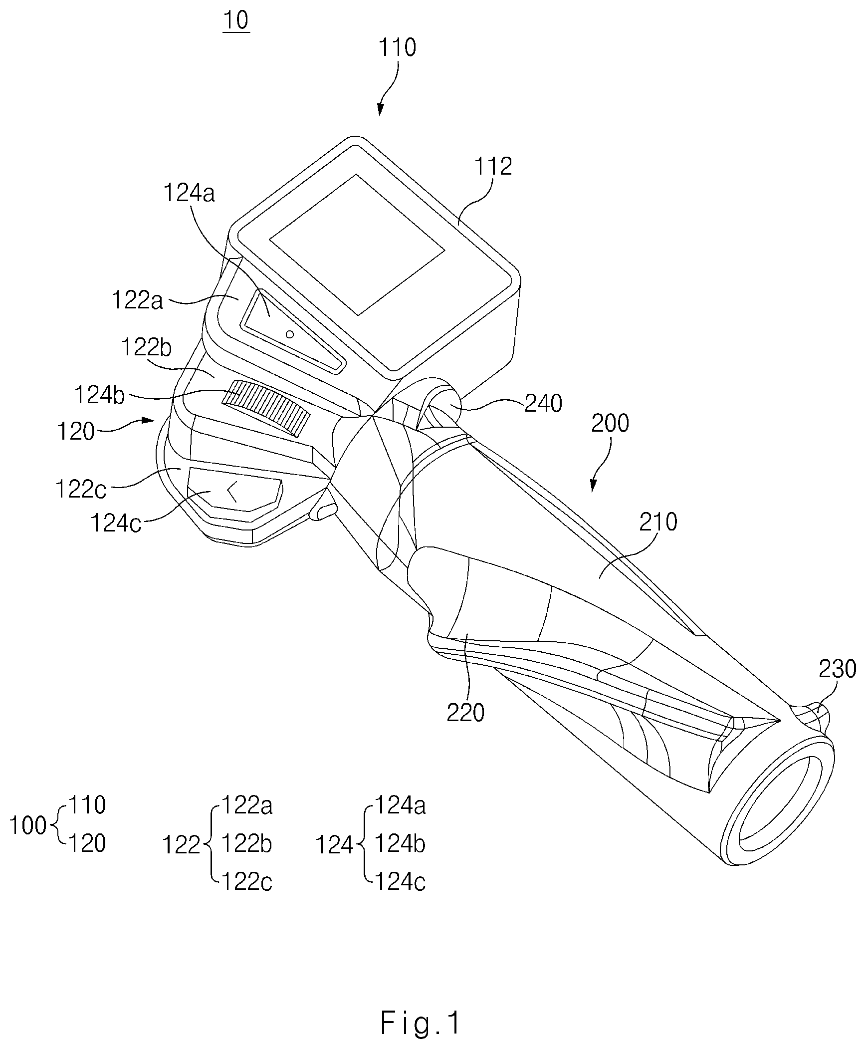 Patent US12318346 Figure 1 – Controller, crutch and wearable robot including the same