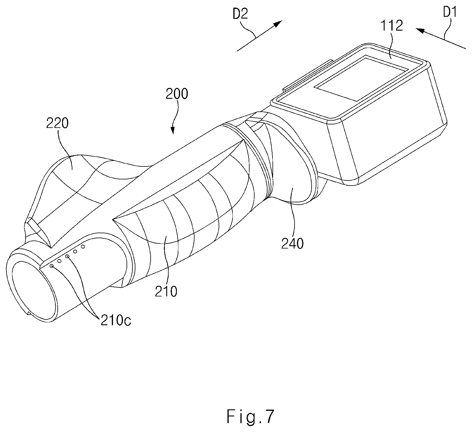 Patent US12318346 Figure 7 – Controller, crutch and wearable robot including the same