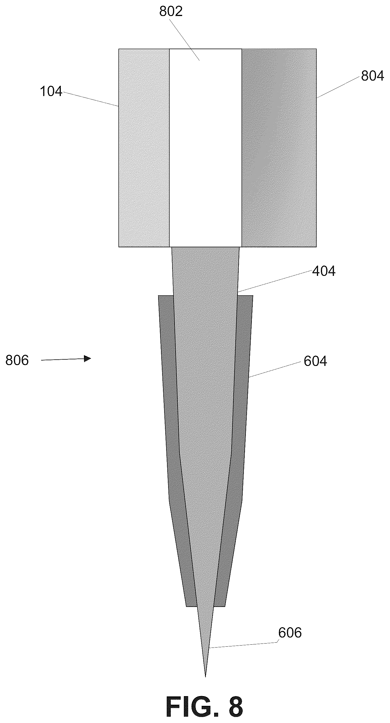 Patent US12318350 Figure 8 – Semiconductor acupuncture device and method of use