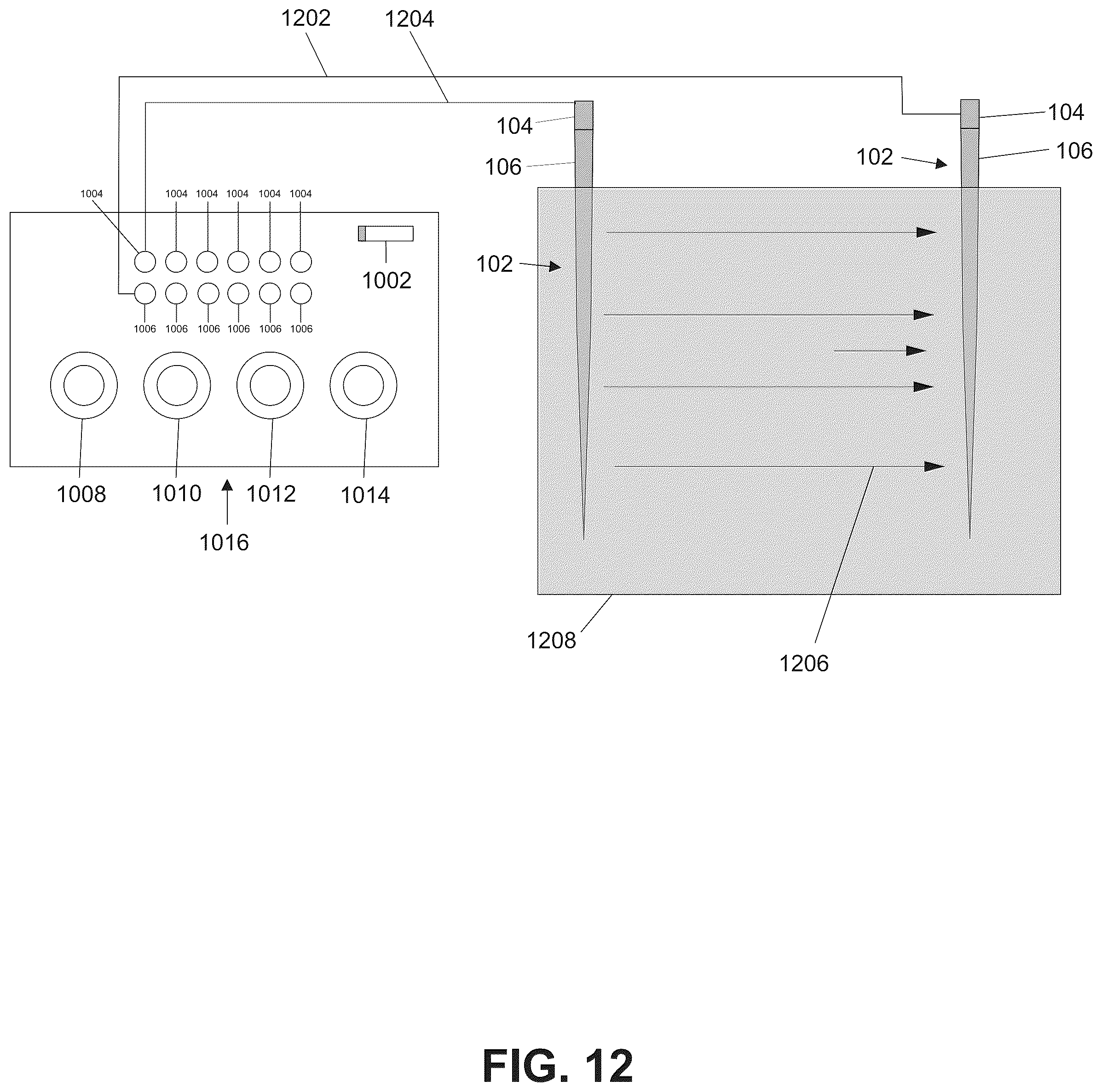 Patent US12318350 Figure 12 – Semiconductor acupuncture device and method of use