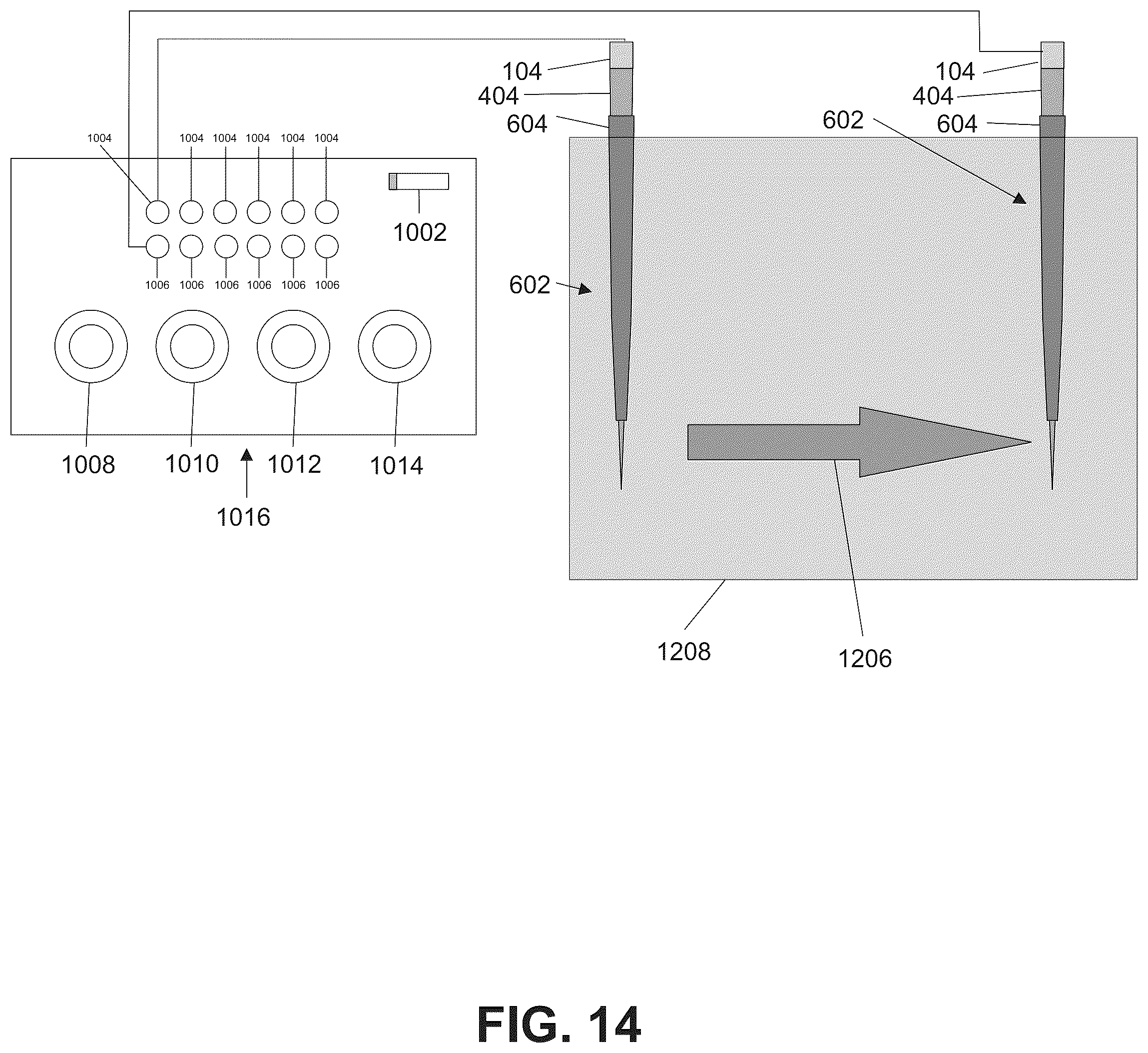 Patent US12318350 Figure 14 – Semiconductor acupuncture device and method of use