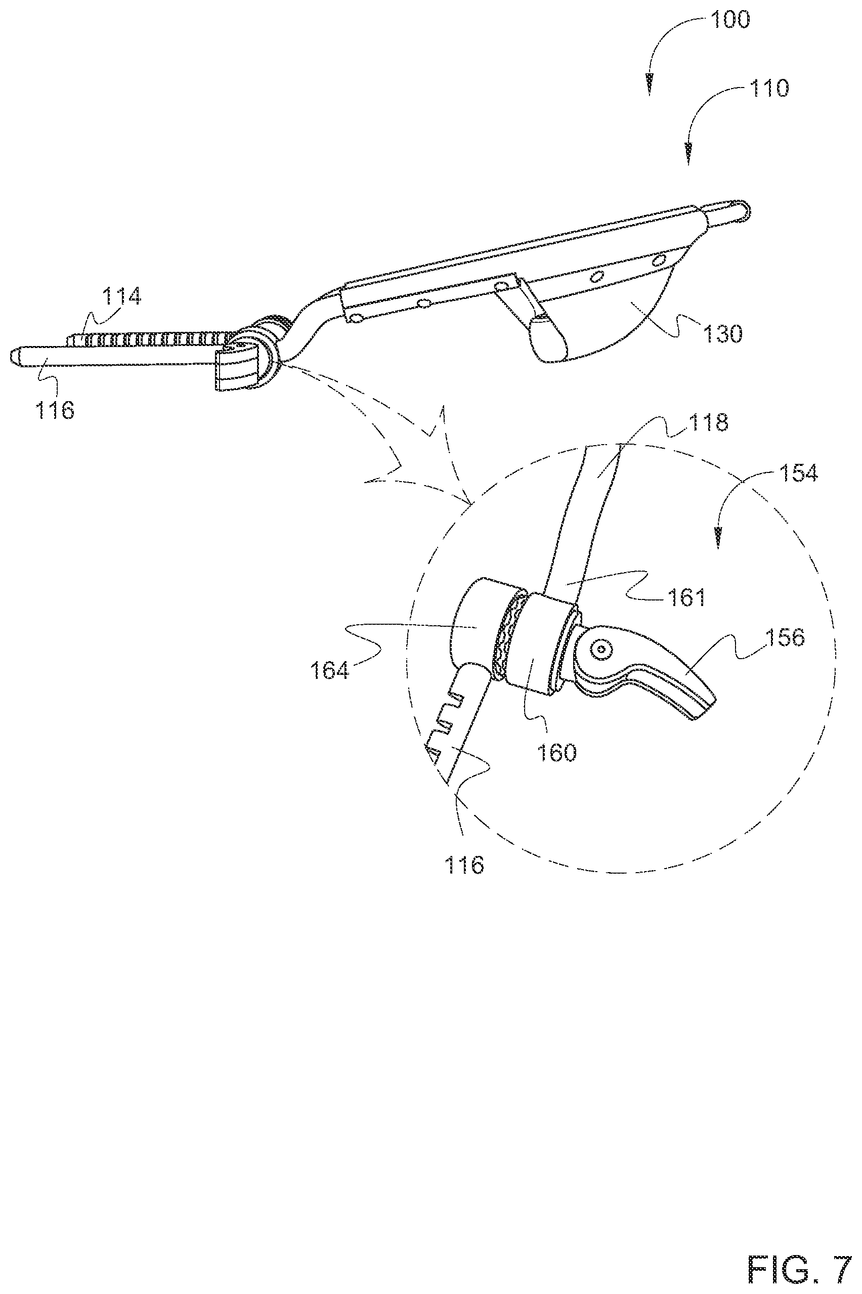 Patent US12318351 Figure 7 – Face cradle system