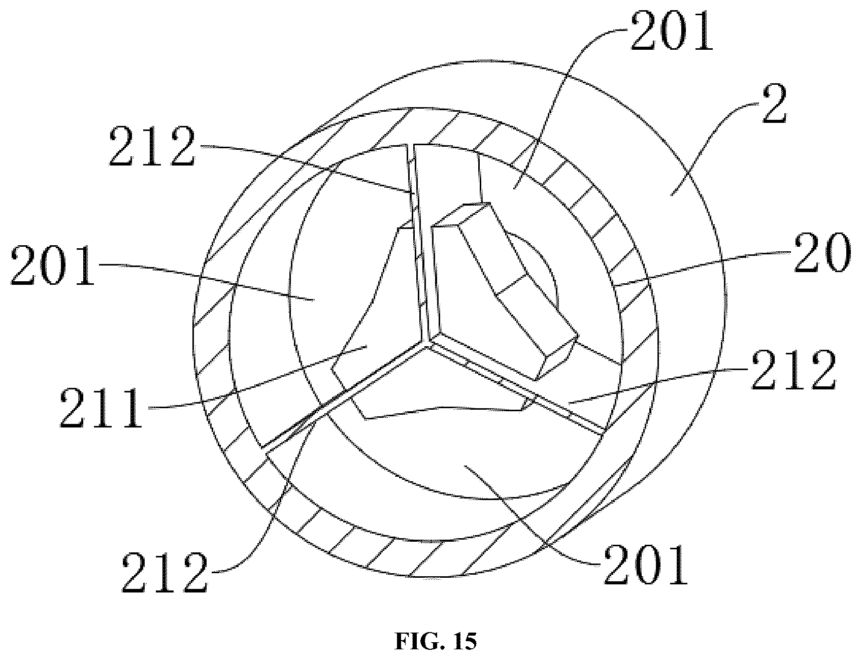 Patent US12318352 Figure 15 – Massager