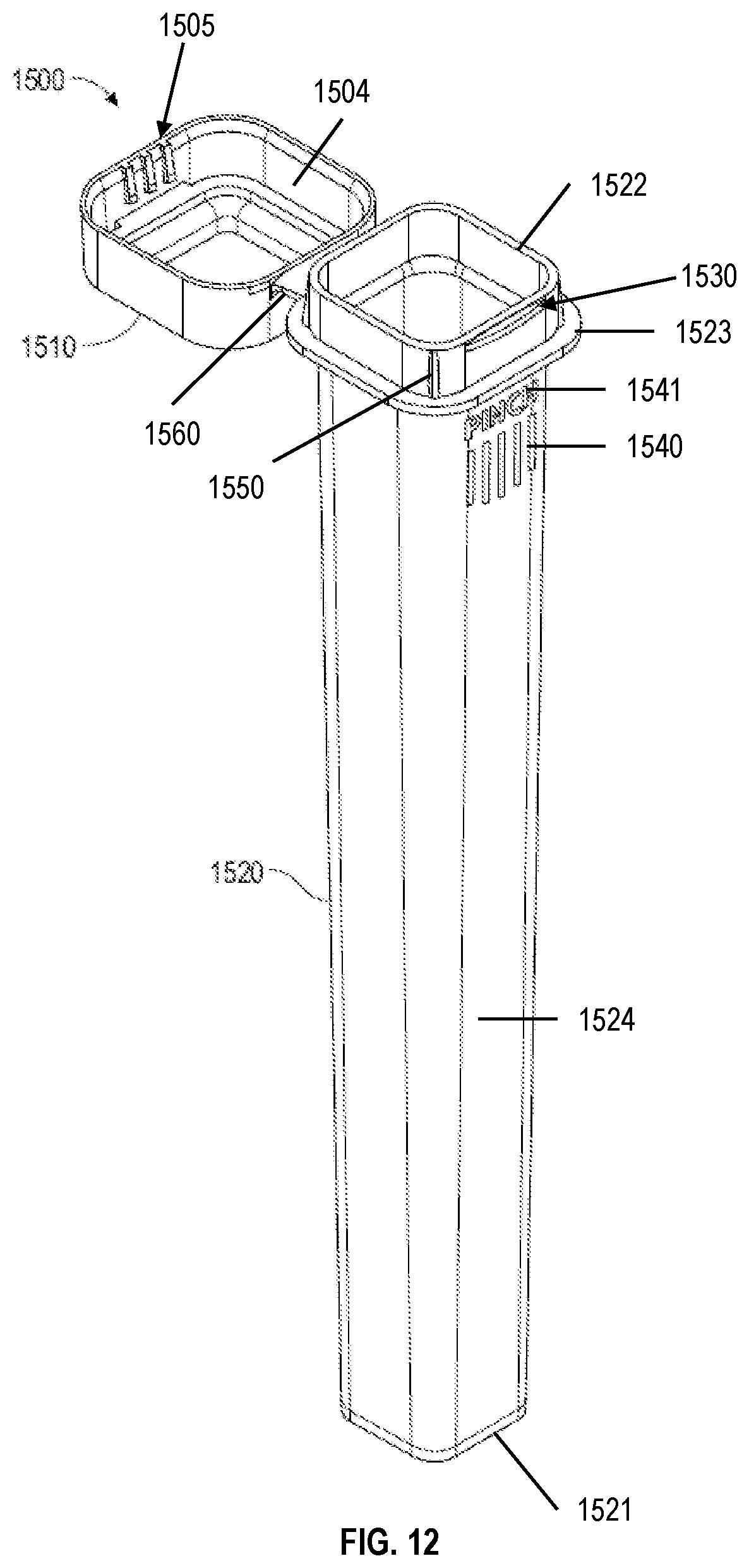 Patent US12318355 Figure 7 – Child resistant and airtight container