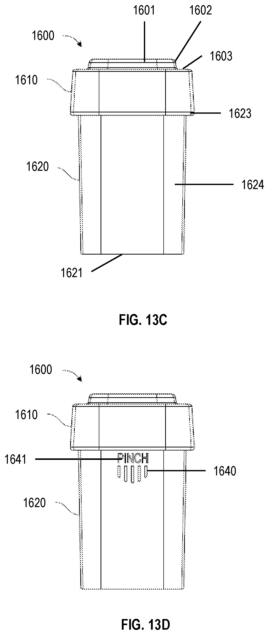 Patent US12318355 Figure 10 – Child resistant and airtight container