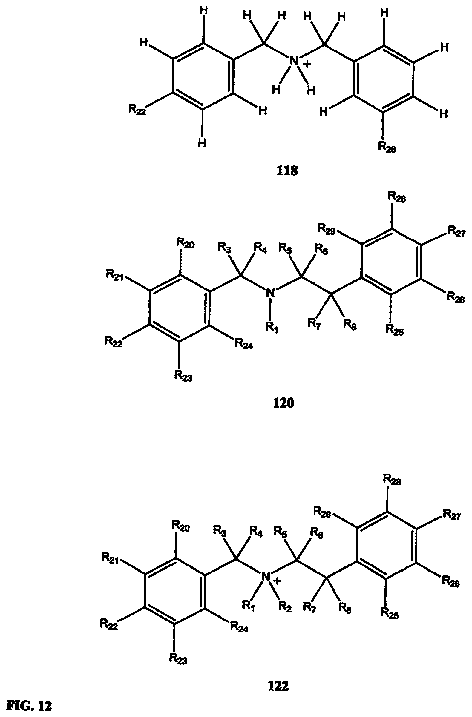 Patent US12318357 Figure 12 – Small molecule drugs and related methods for treatment of diseases related to TDP-43, alpha-synuclein, huntingtin's protein and tau protein oligomer formation