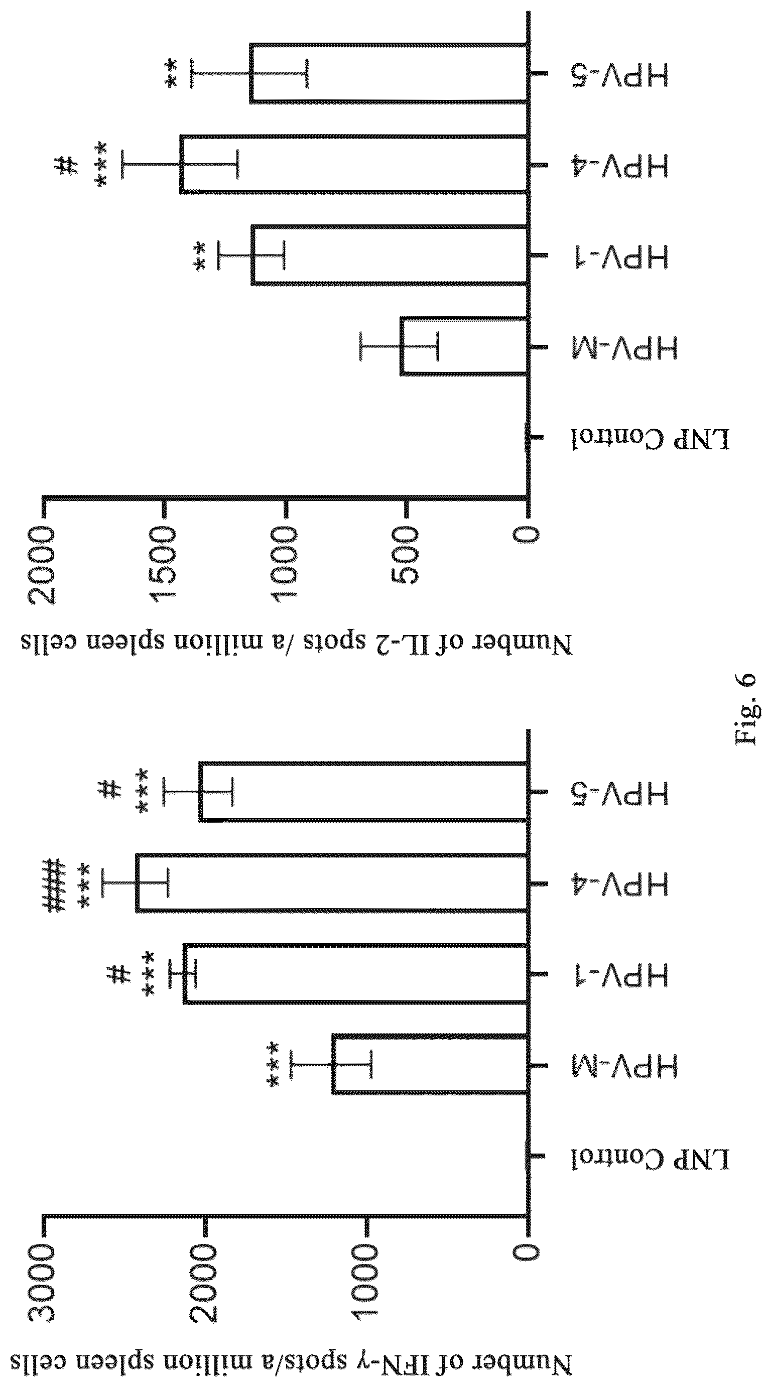 Patent US12318441 Figure 9 – Polynucleotide molecules used for the prevention or treatment of HPV infection related diseases