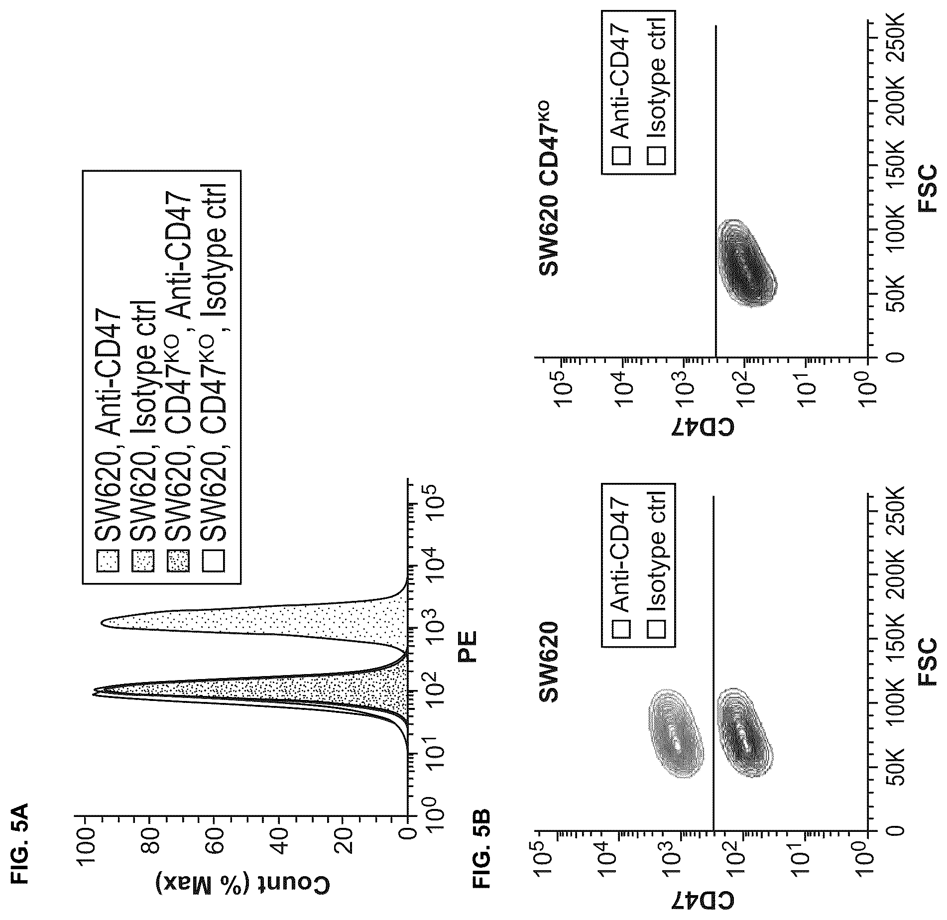 Patent US12318448 Figure 5 – Use of TLR agonist and anti-CD47 agent to enhance phagocytosis of cancer cells
