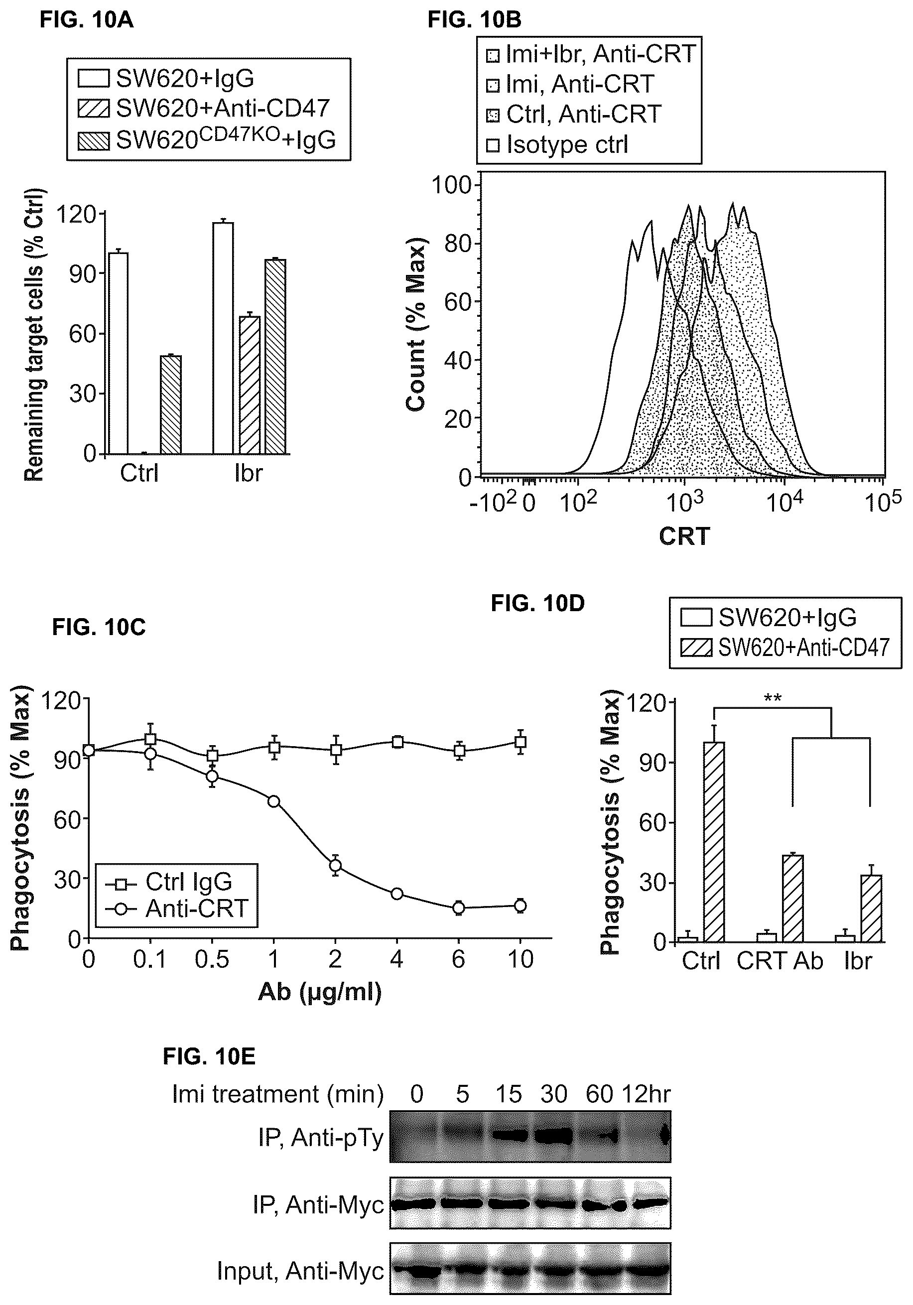 Patent US12318448 Figure 10 – Use of TLR agonist and anti-CD47 agent to enhance phagocytosis of cancer cells