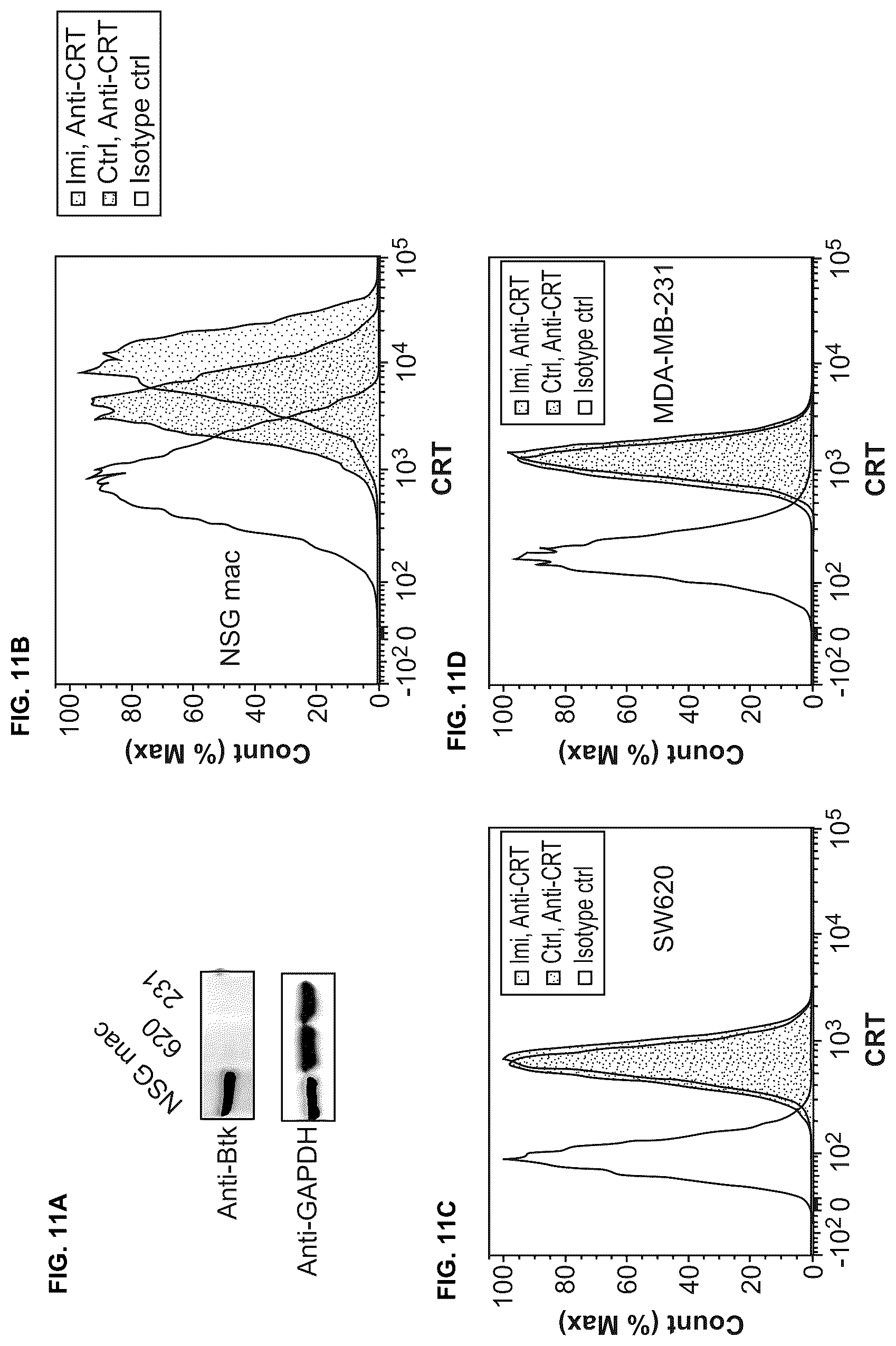 Patent US12318448 Figure 11 – Use of TLR agonist and anti-CD47 agent to enhance phagocytosis of cancer cells