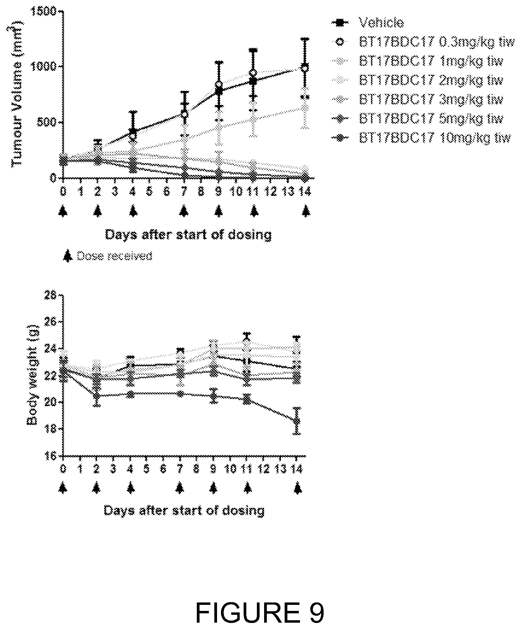 Patent US12318454 Figure 7 – Bicyclic peptide ligands specific for MT1-MMP