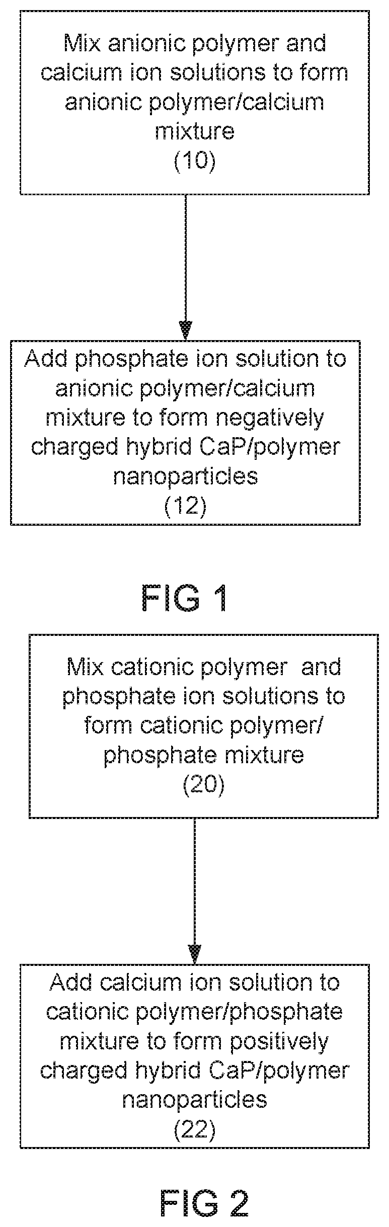 Patent US12318475 Figure 1 – Injectable pastes based on oppositely charged polymer/calcium phosphate nanoparticles