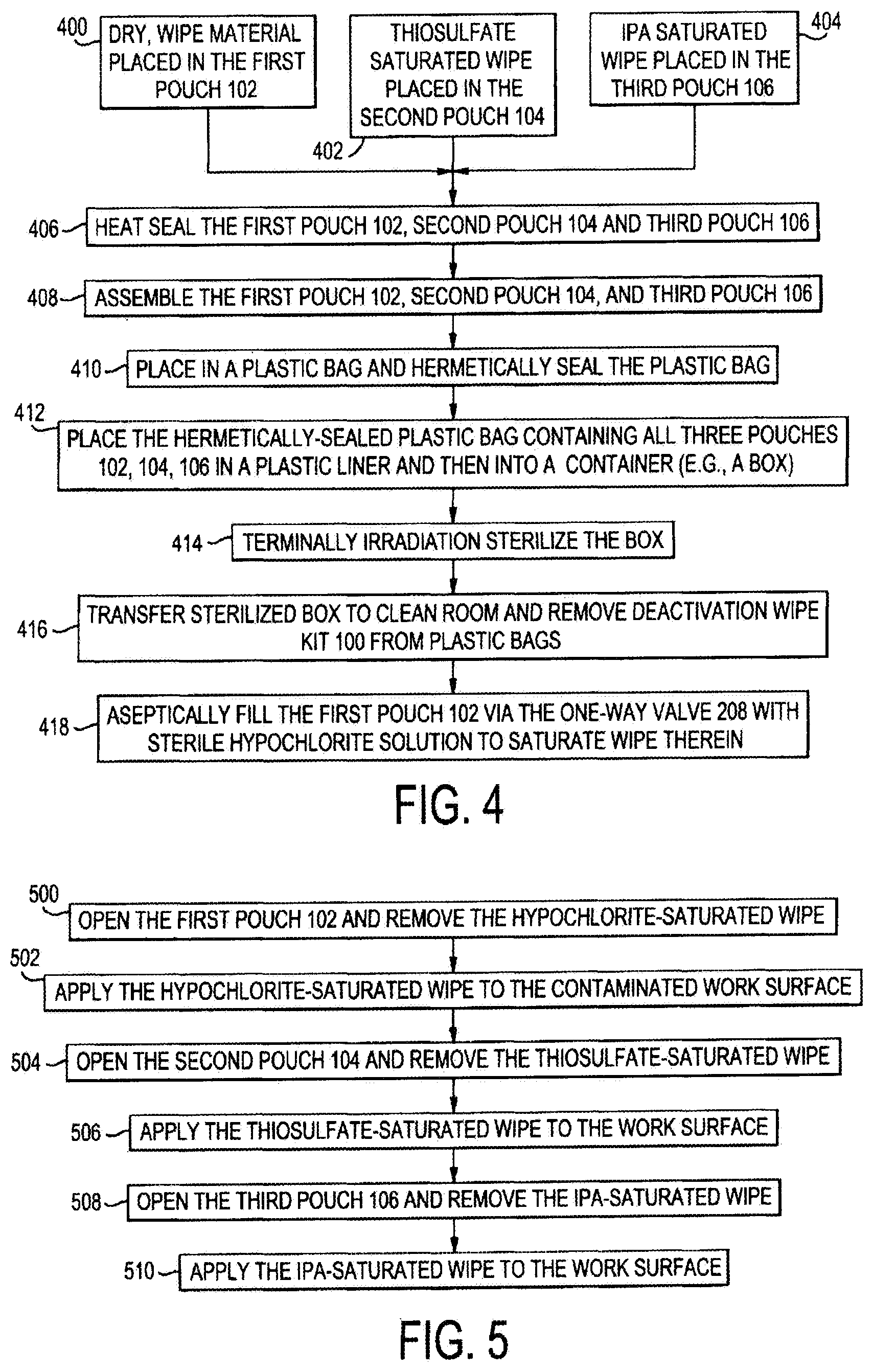 Patent US12318493 Figure 3 – Pouch with breakable seal