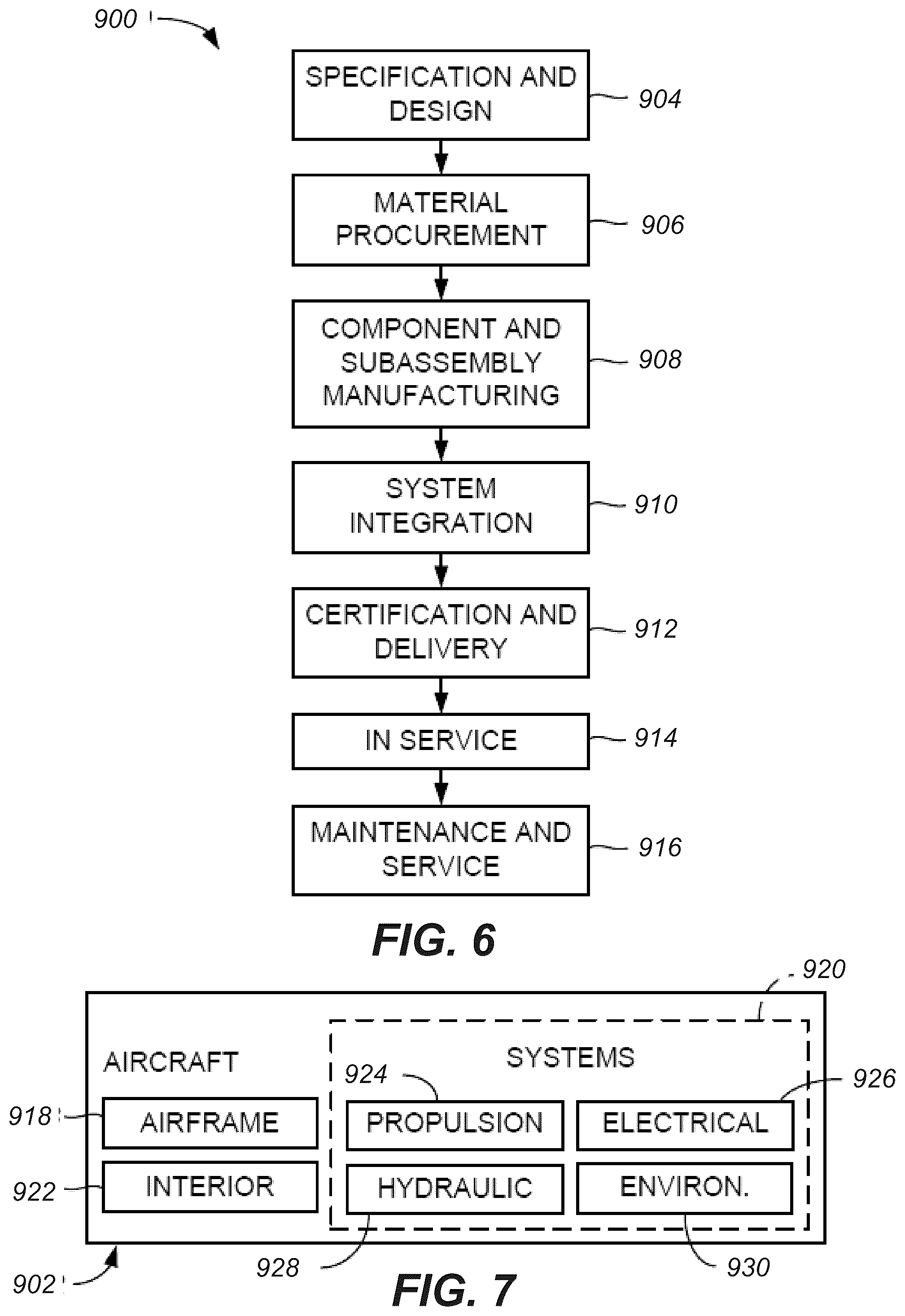 Patent US12318494 Figure 8 – Methods and systems for UV-based aircraft decontamination