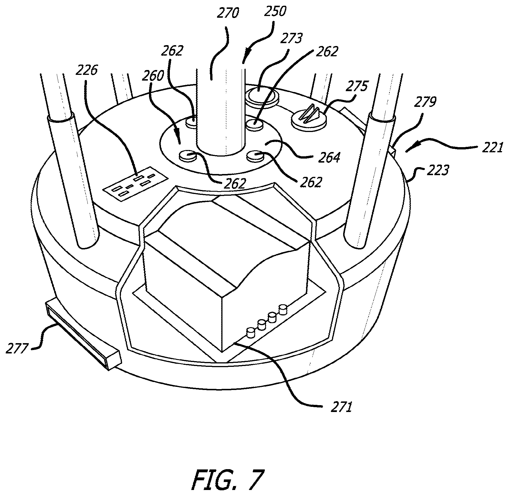 Patent US12318497 Figure 7 – Hard-surface disinfection system