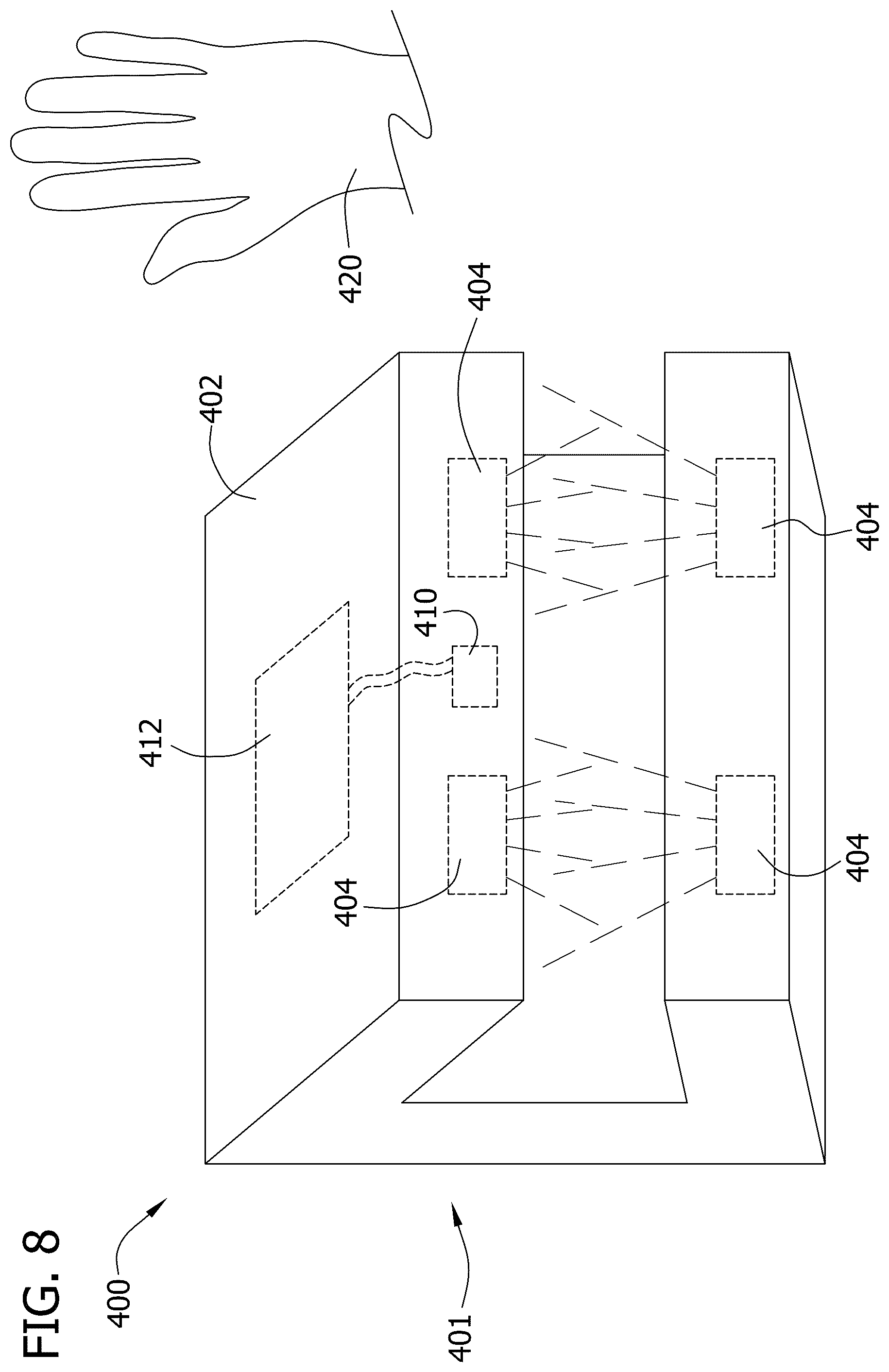 Patent US12318498 Figure 8 – Systems and methods for disinfection